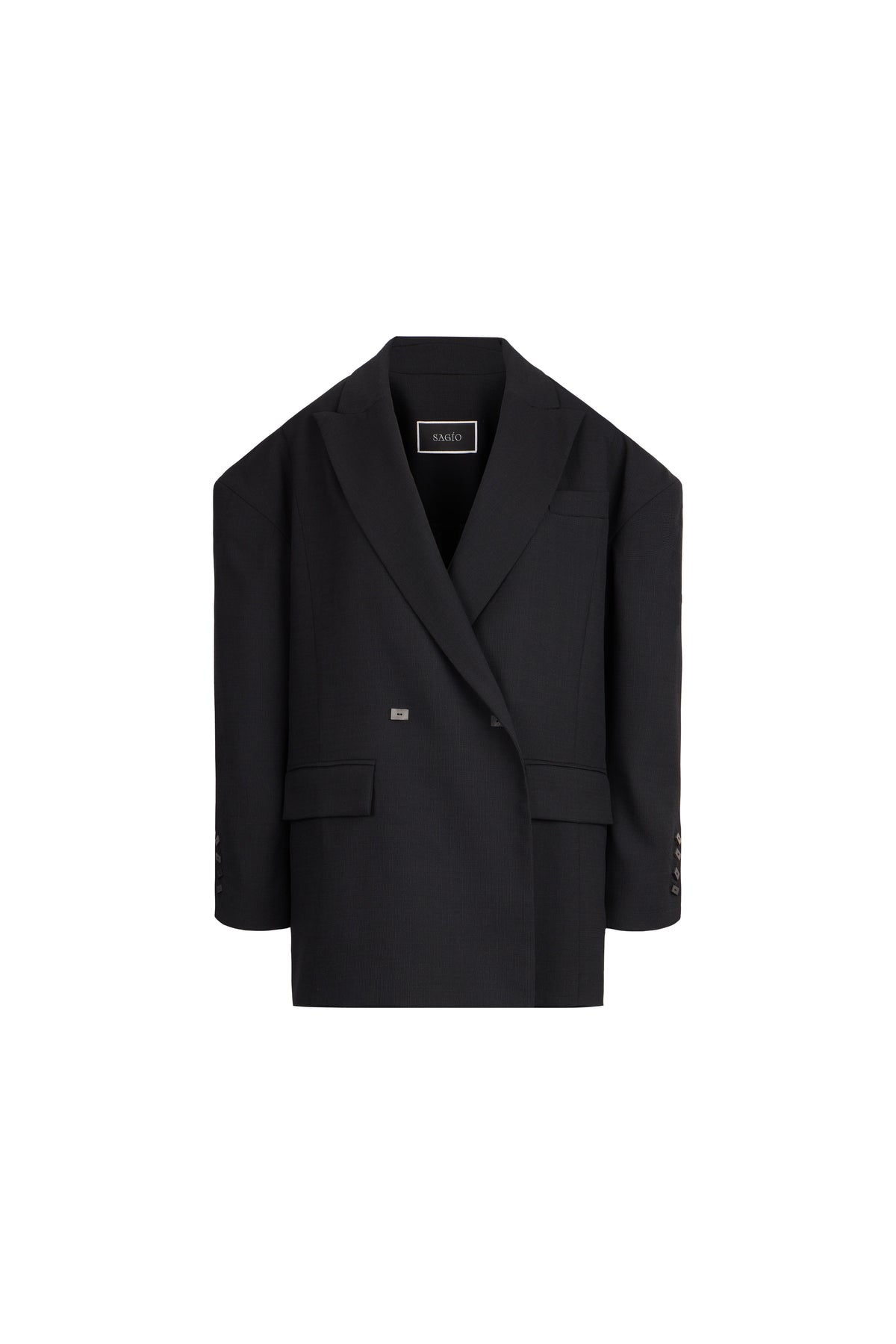 OVERSIZED DOUBLE-BREASTED BLAZER
