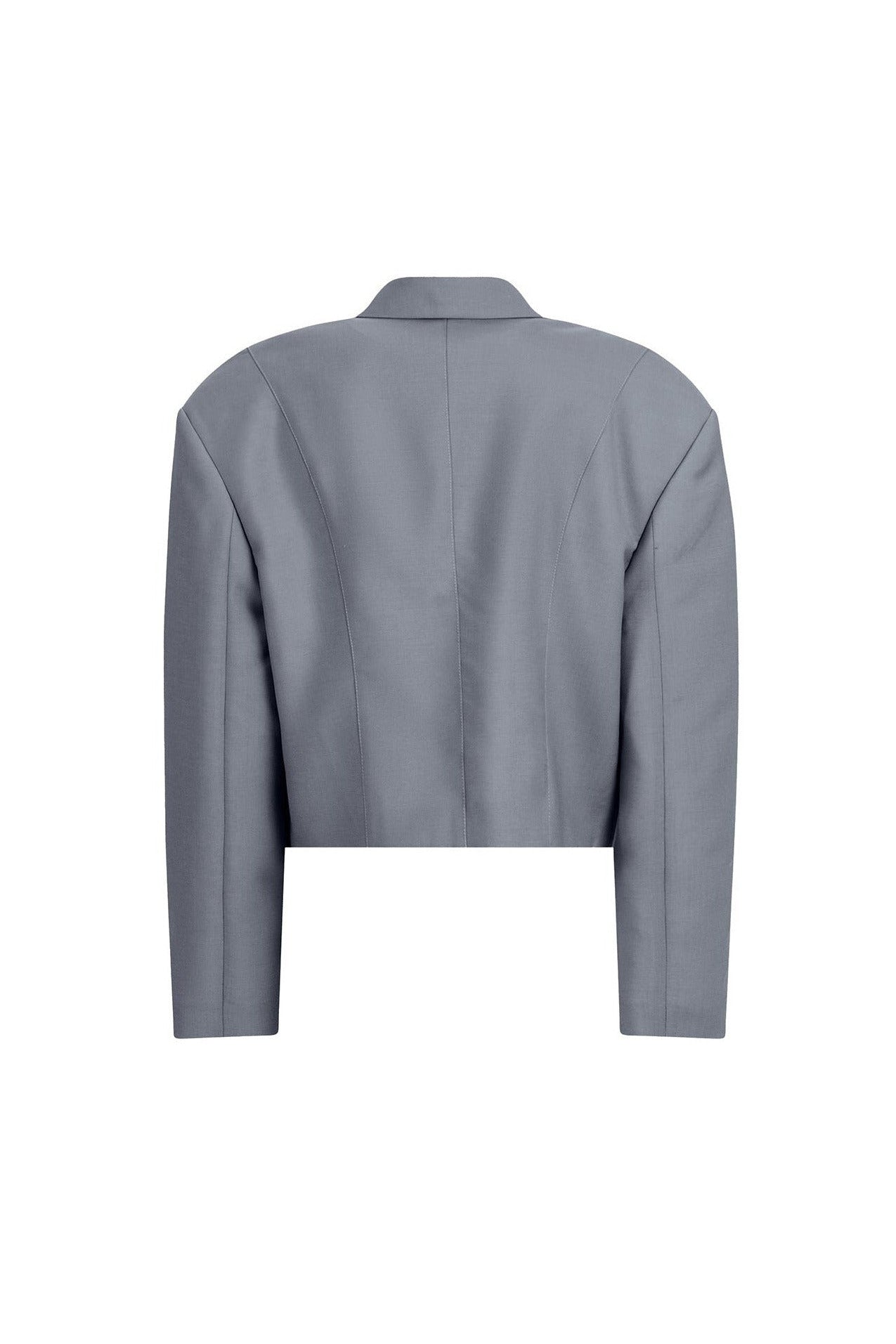 FALLING SHOULDERS SHORT JACKET