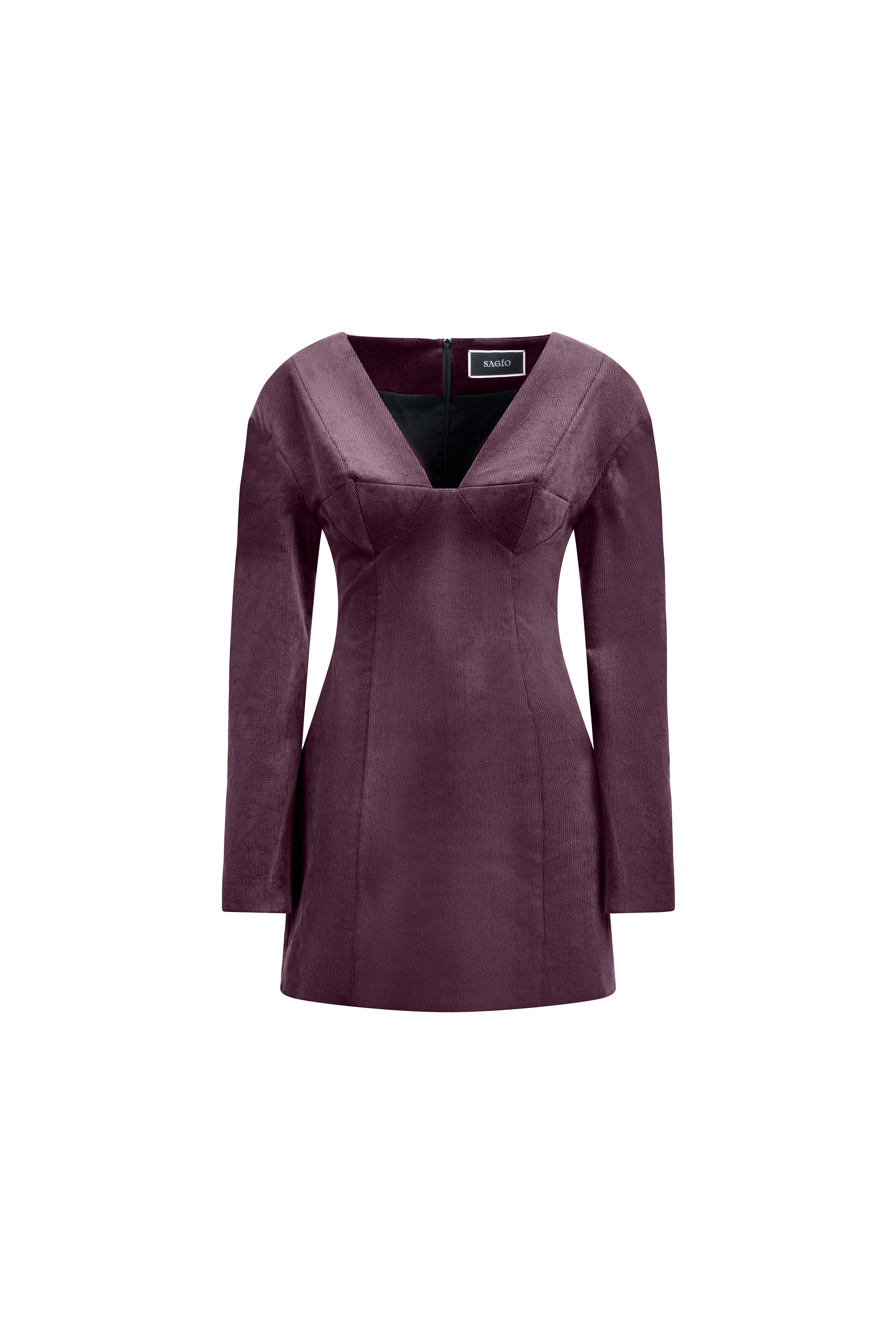 FALLING SHOULDERS DRESS