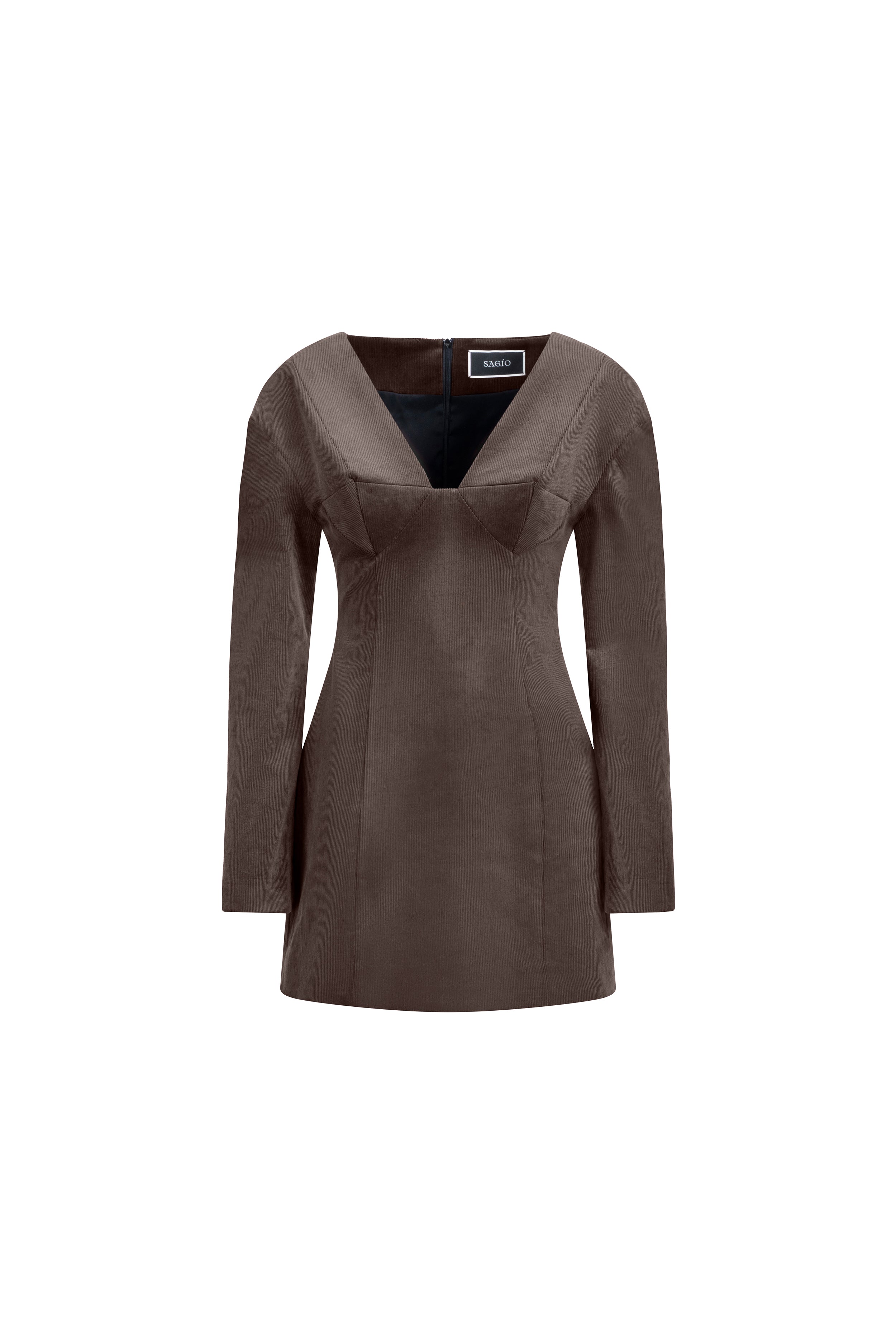 FALLING SHOULDERS DRESS