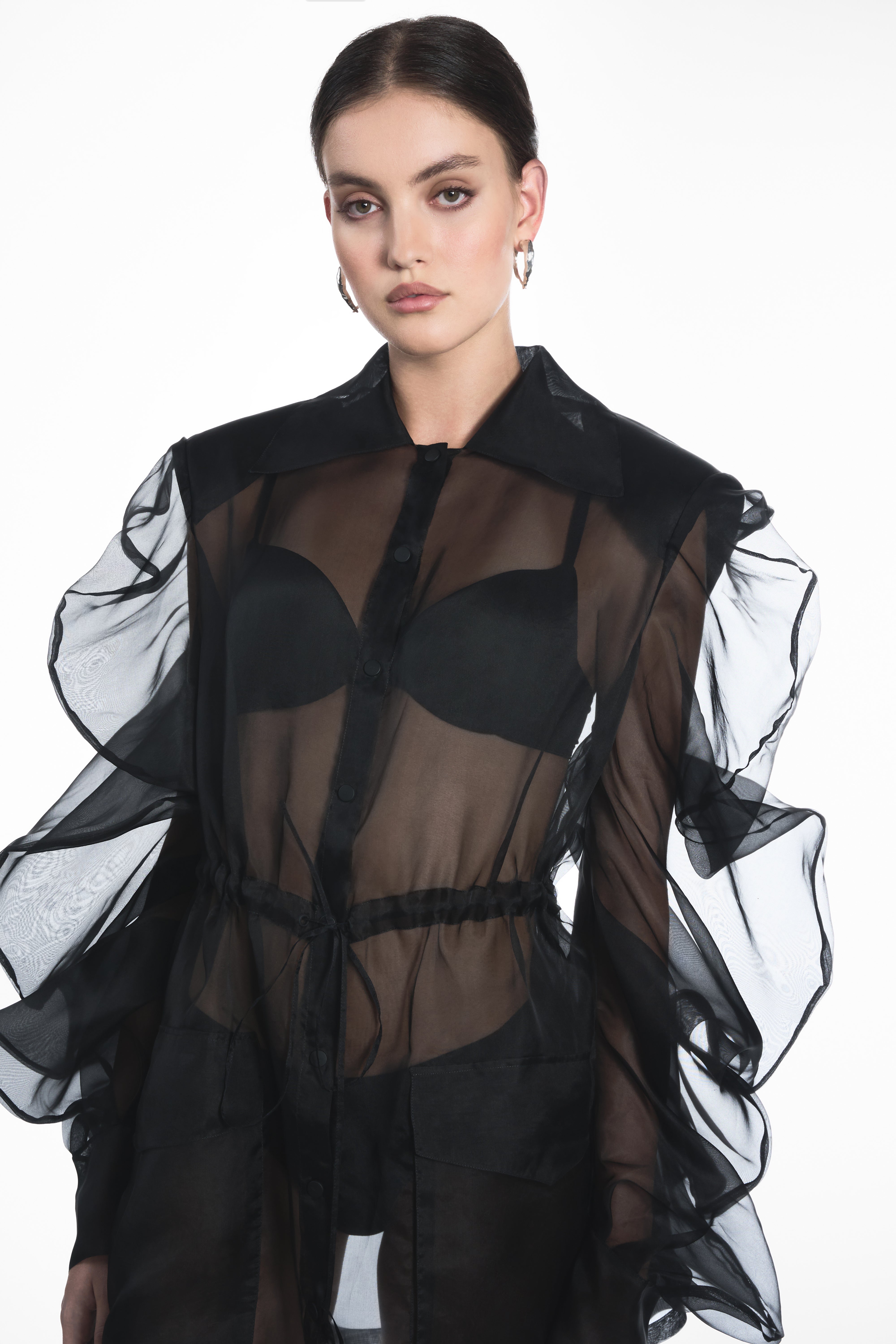 ROBE PARKA COURTE MÉDUSE