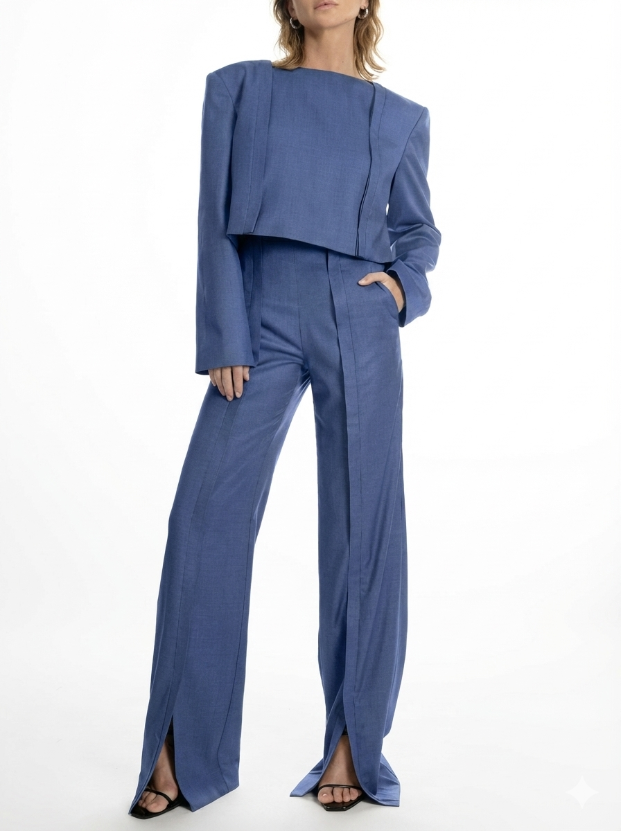 OPEN SHOULDER SHORT JACKET