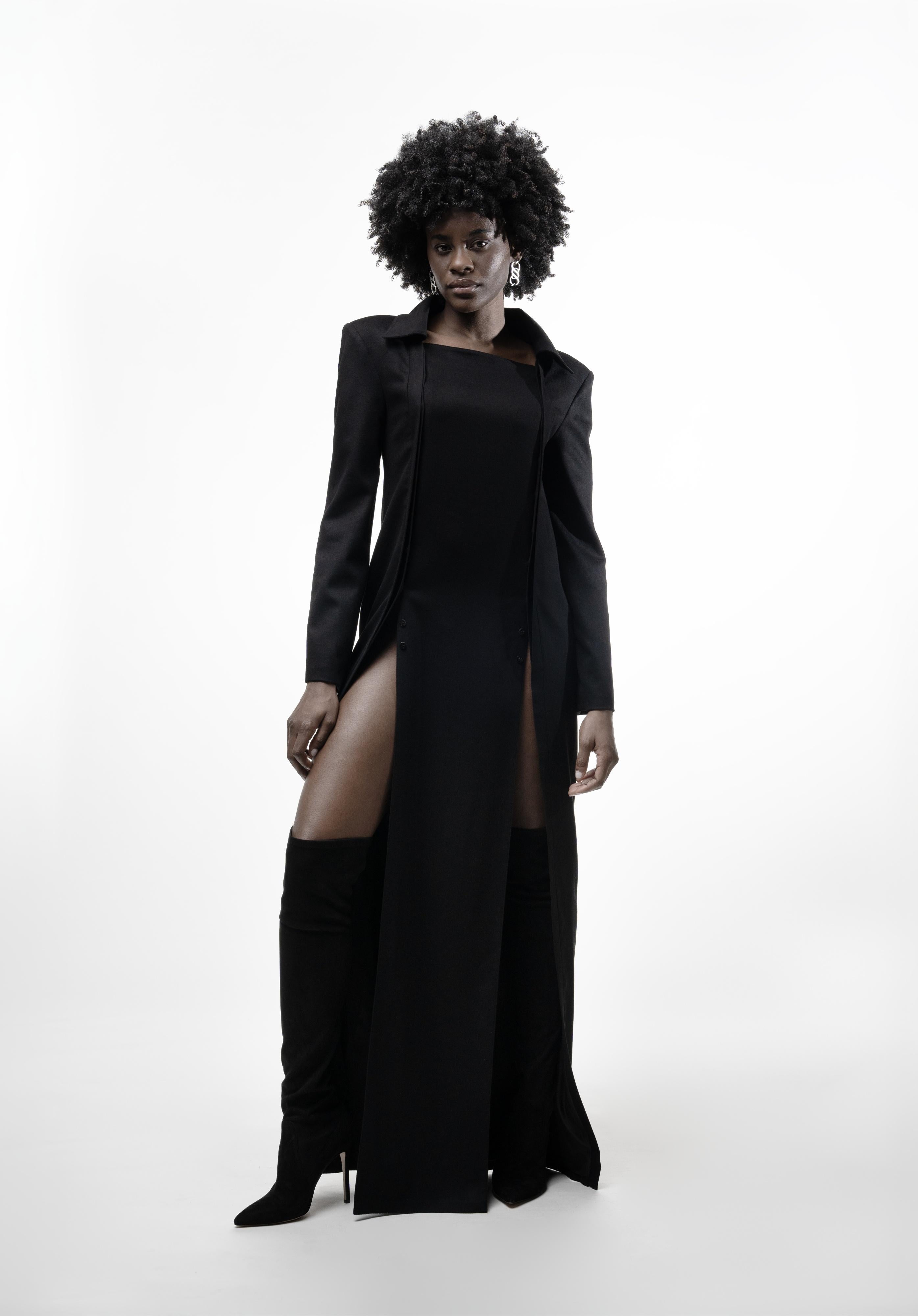 LONG PLACKET DRESS