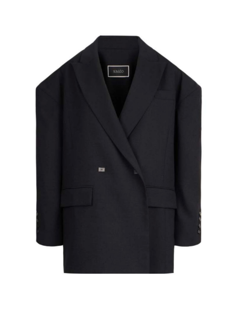 OVERSIZED DOUBLE-BREASTED BLAZER