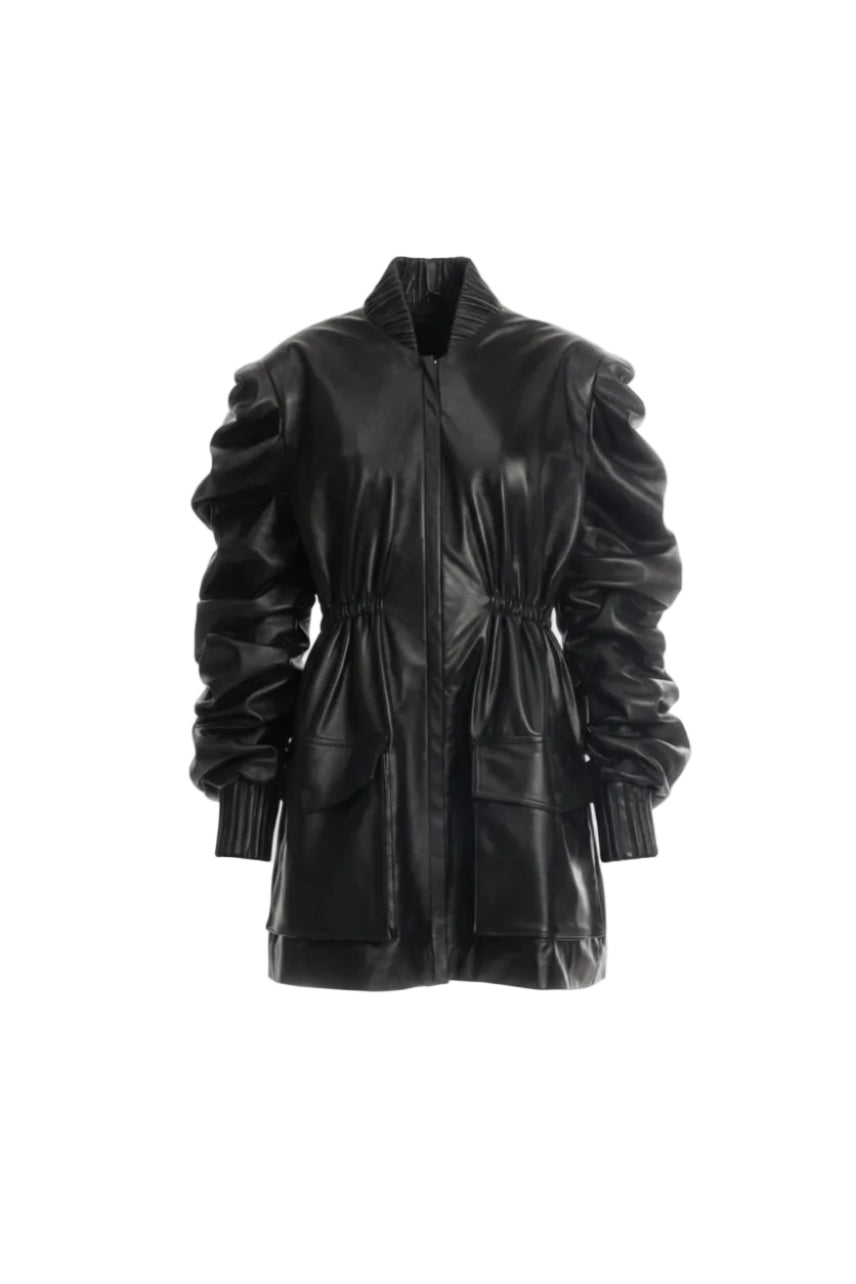 PARKA MEDUSA IN PELLE