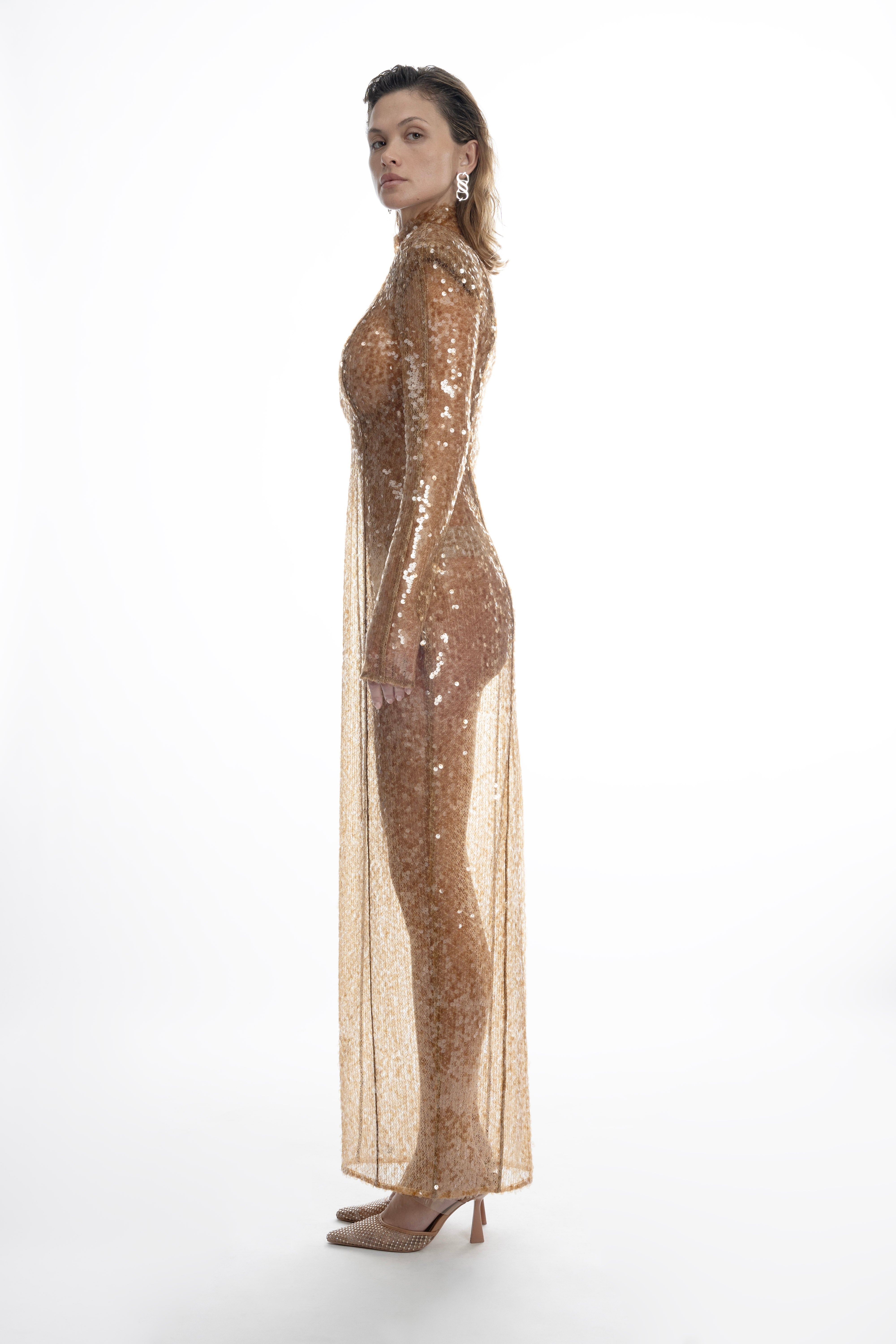 NAKED GEOMETRIC DRESS