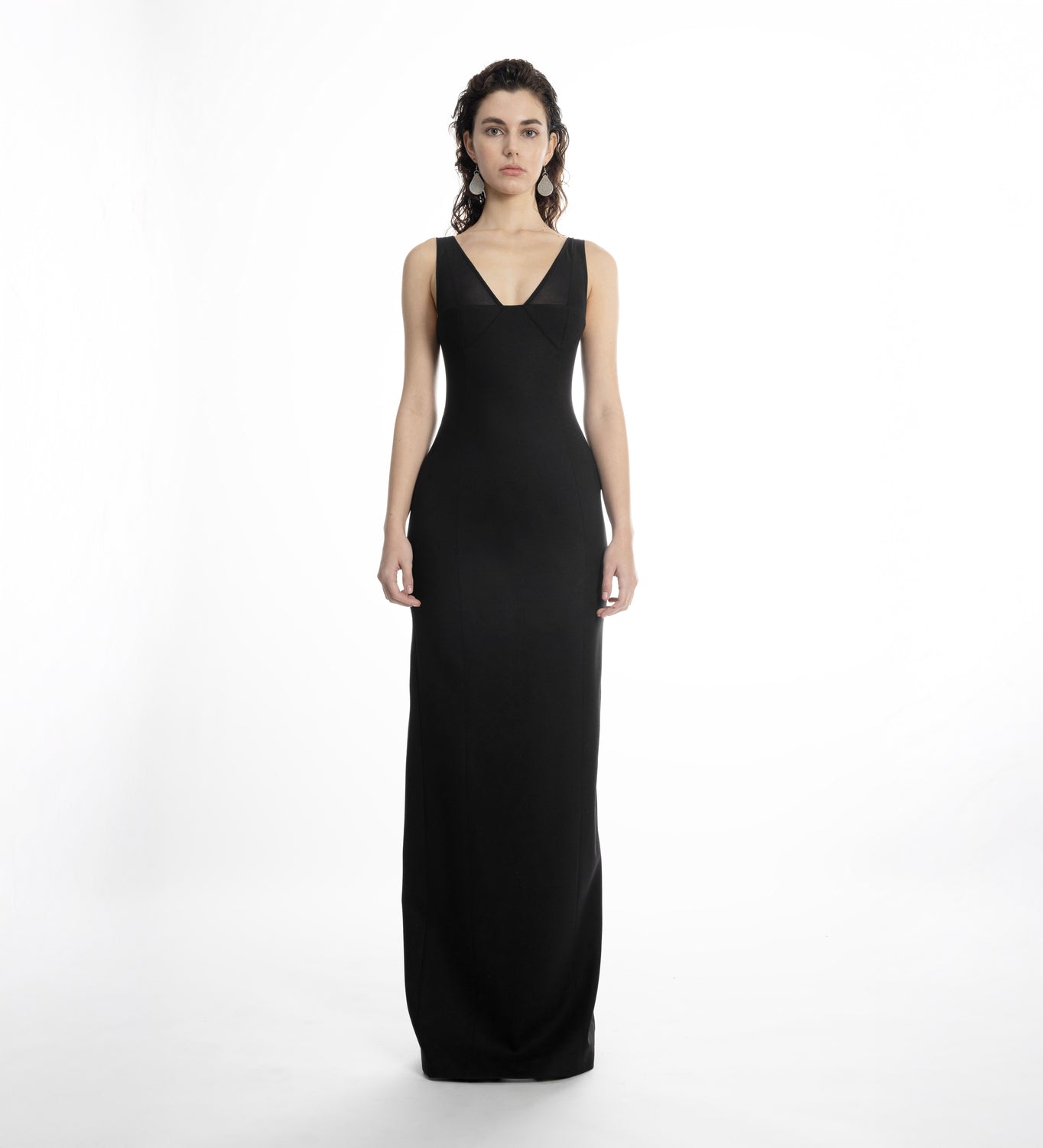 EVENING SCULPTED DRESS