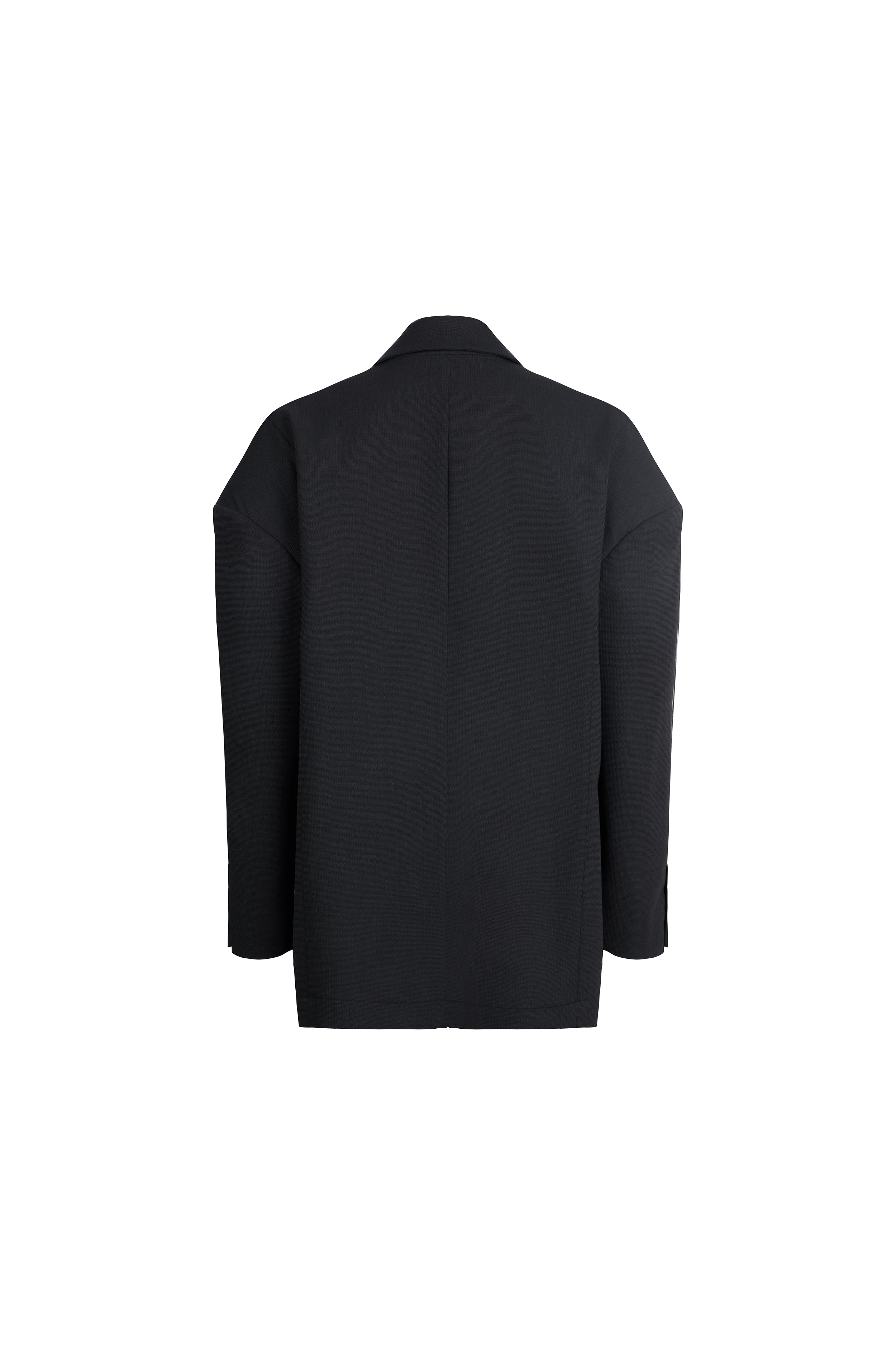 FALLING SHOULDER DOUBLE-BREASTED JACKET