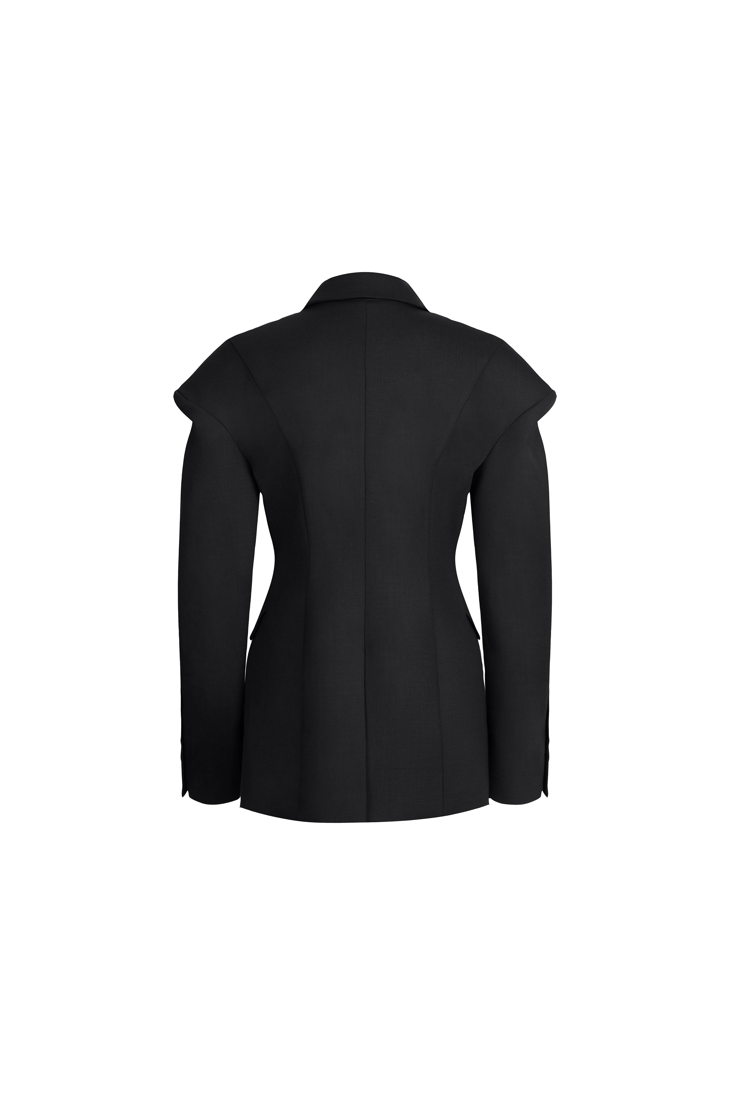 FALLING SHOULDERS BLAZER