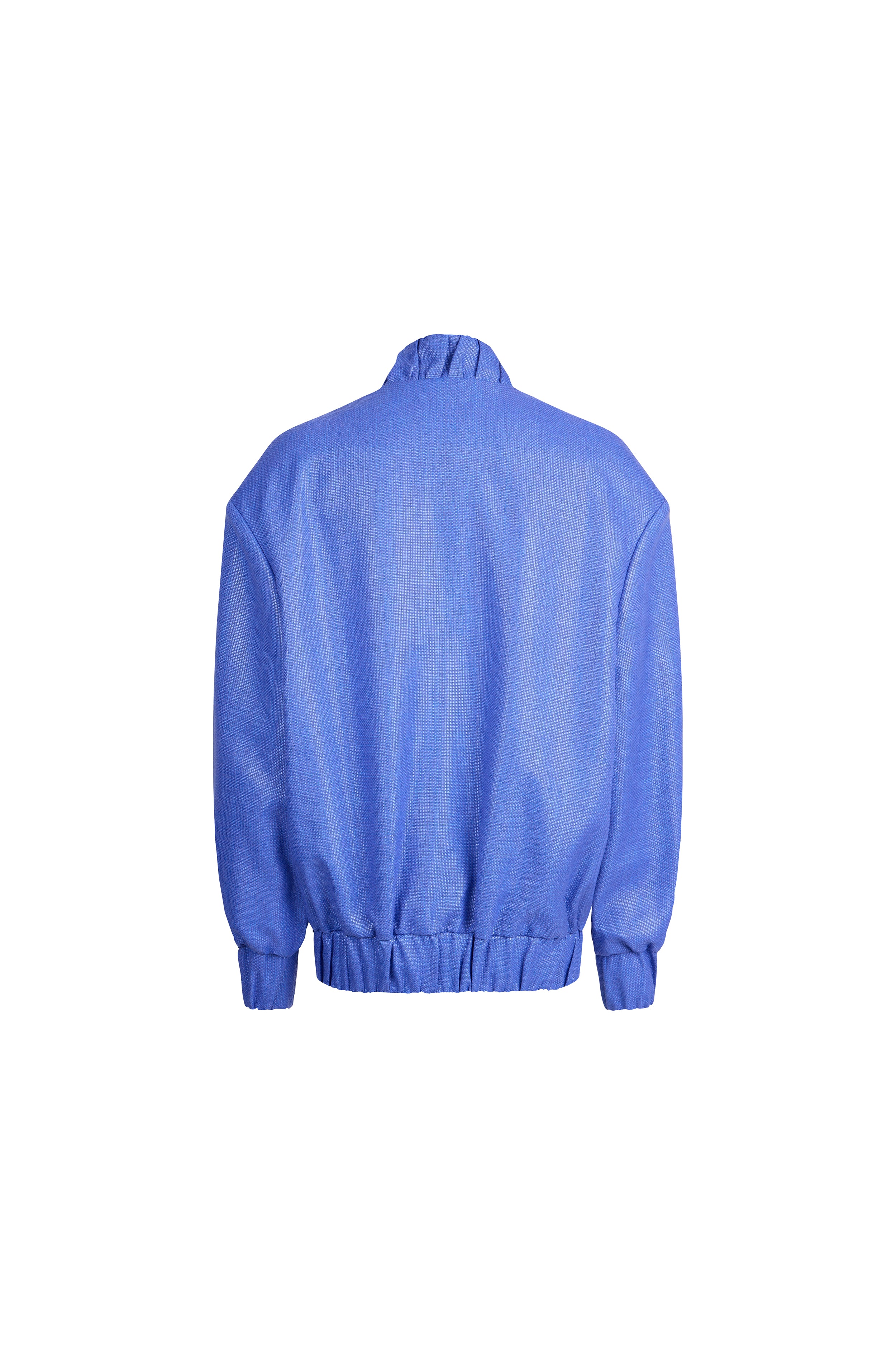 BOMBER OVERSIZE IN RAFIA