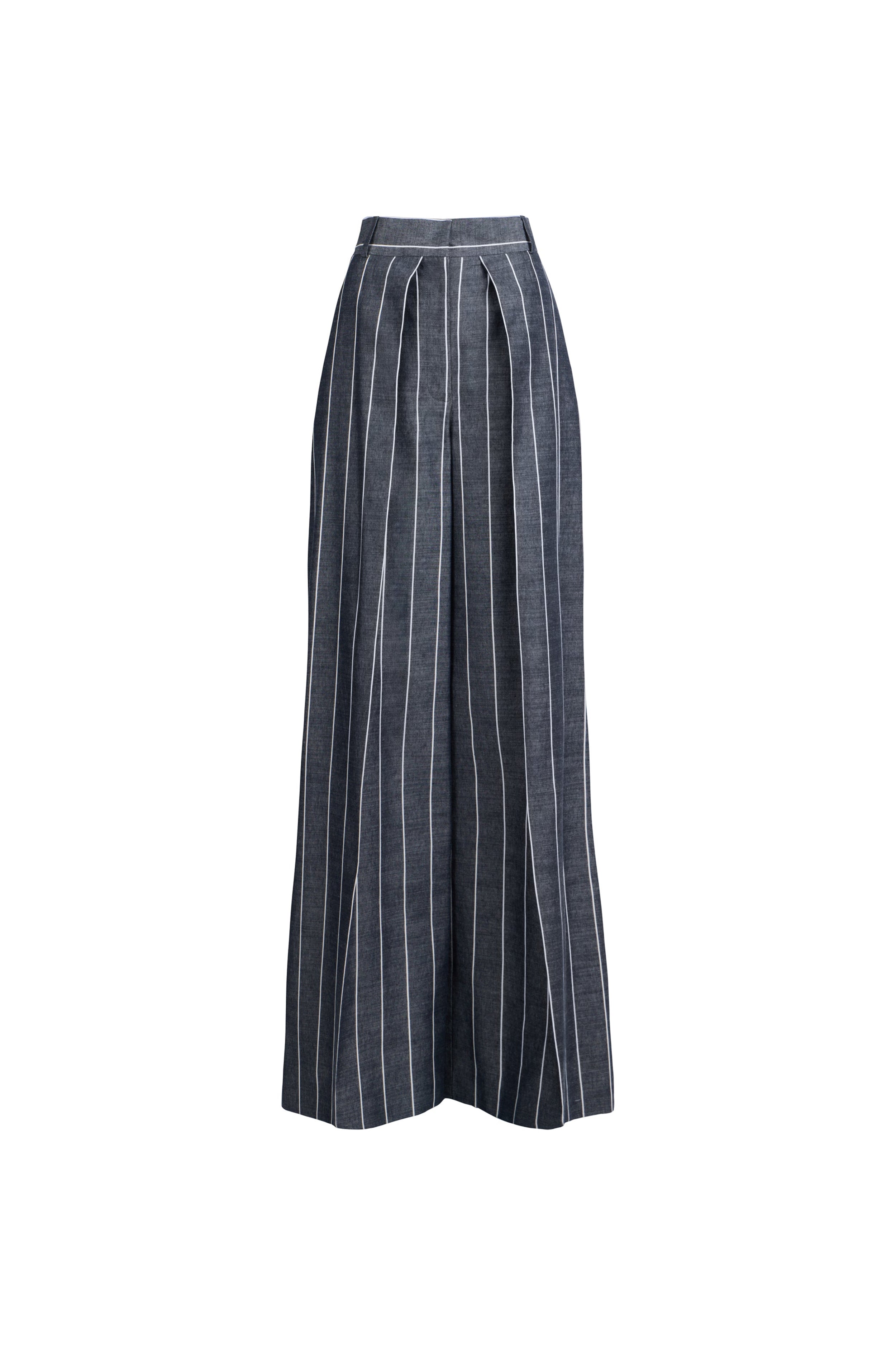 DEEP FOLDS STRIPES PALAZZO