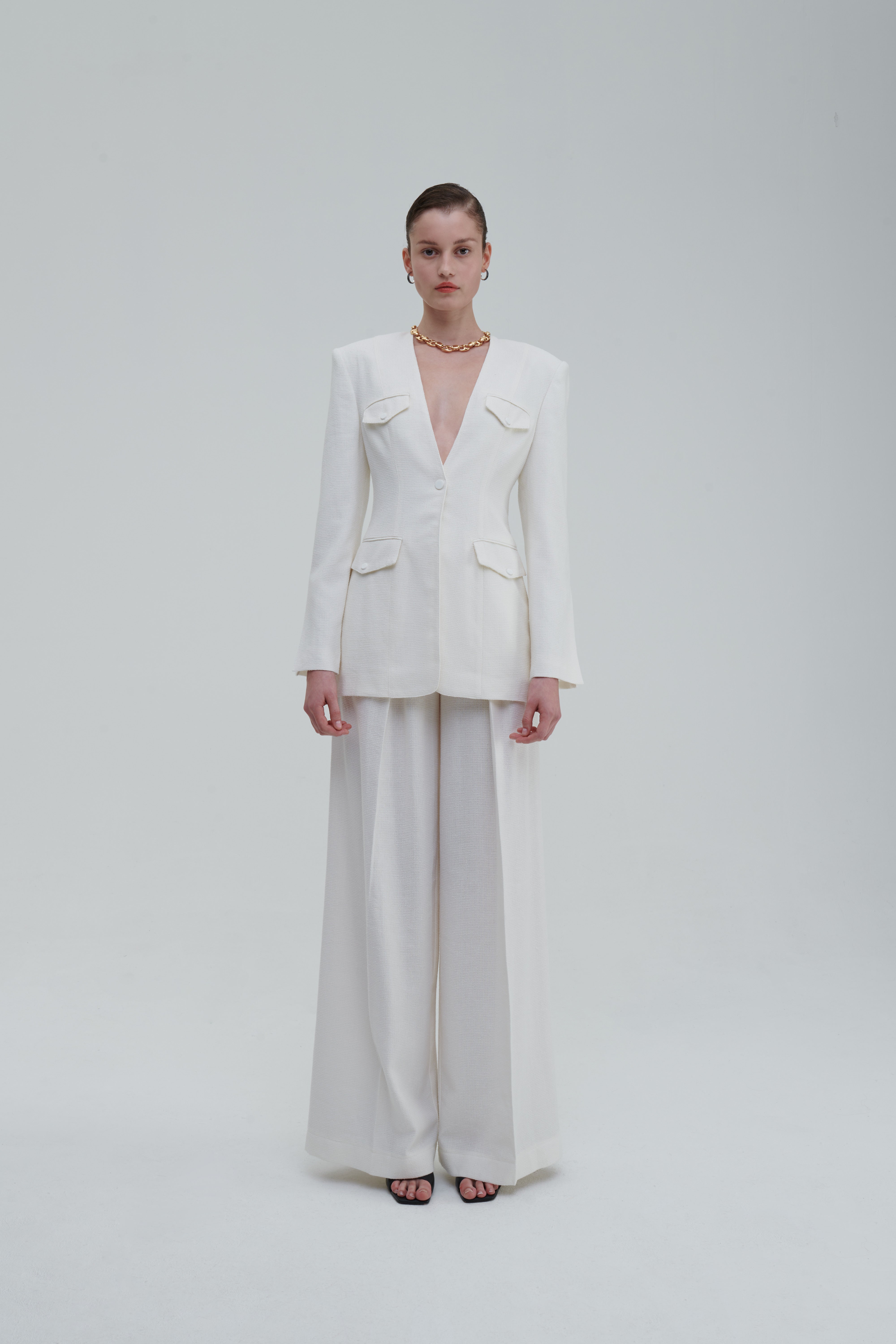 CLASSIC PALAZZO TROUSERS