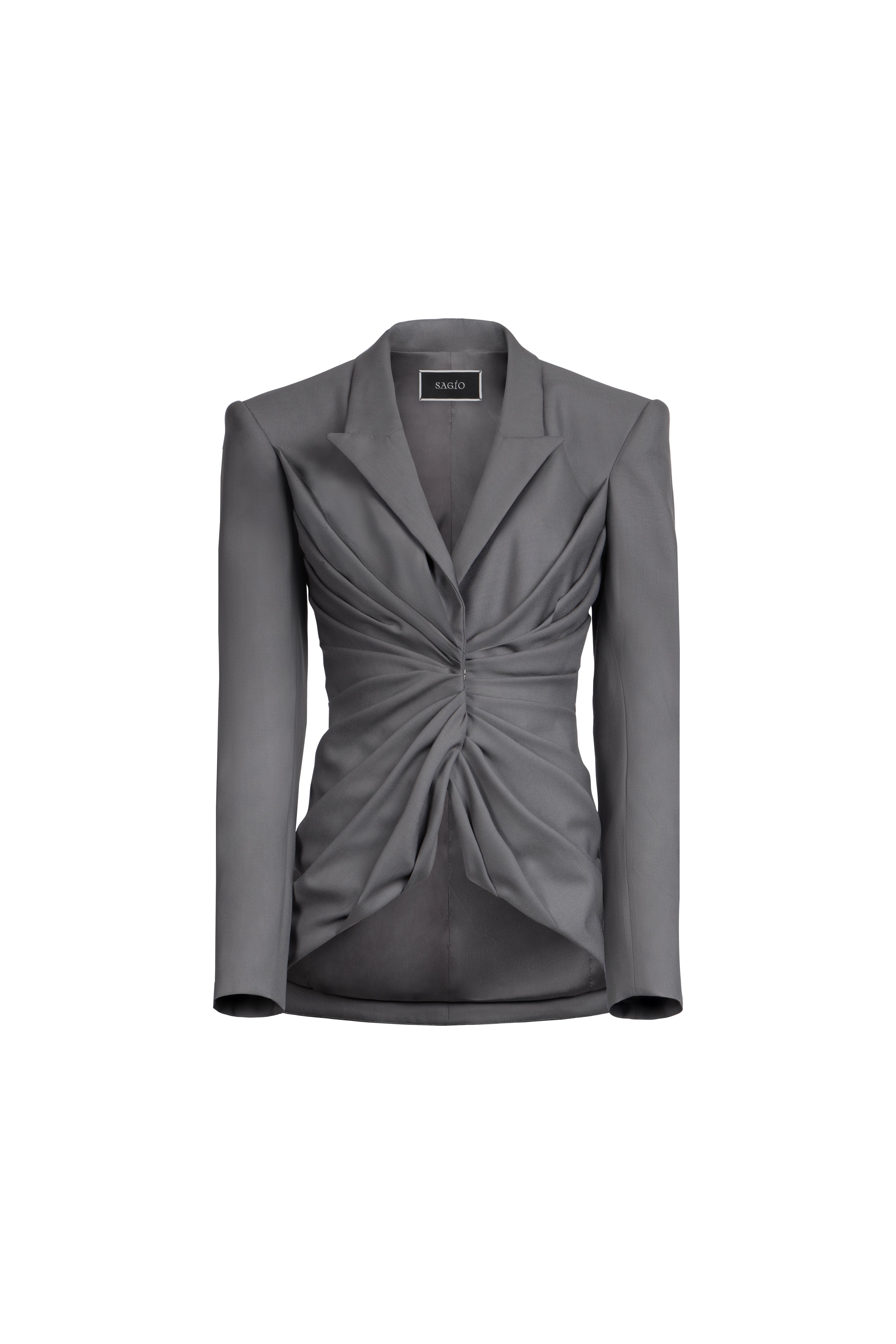 SCULPTED FOLD BLAZER