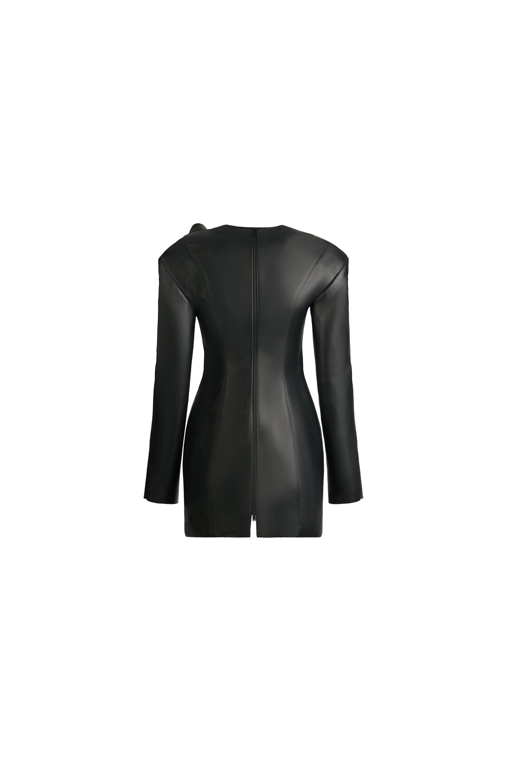 THE DUALITY LEATHER DRESS