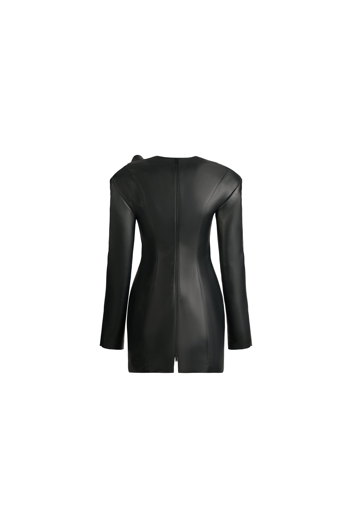 THE DUALITY LEATHER DRESS