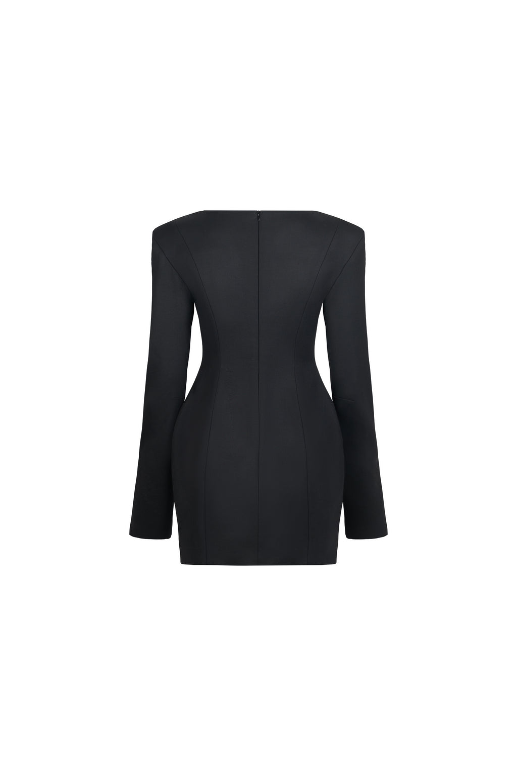 WOOL MINI PANNIER DRESS