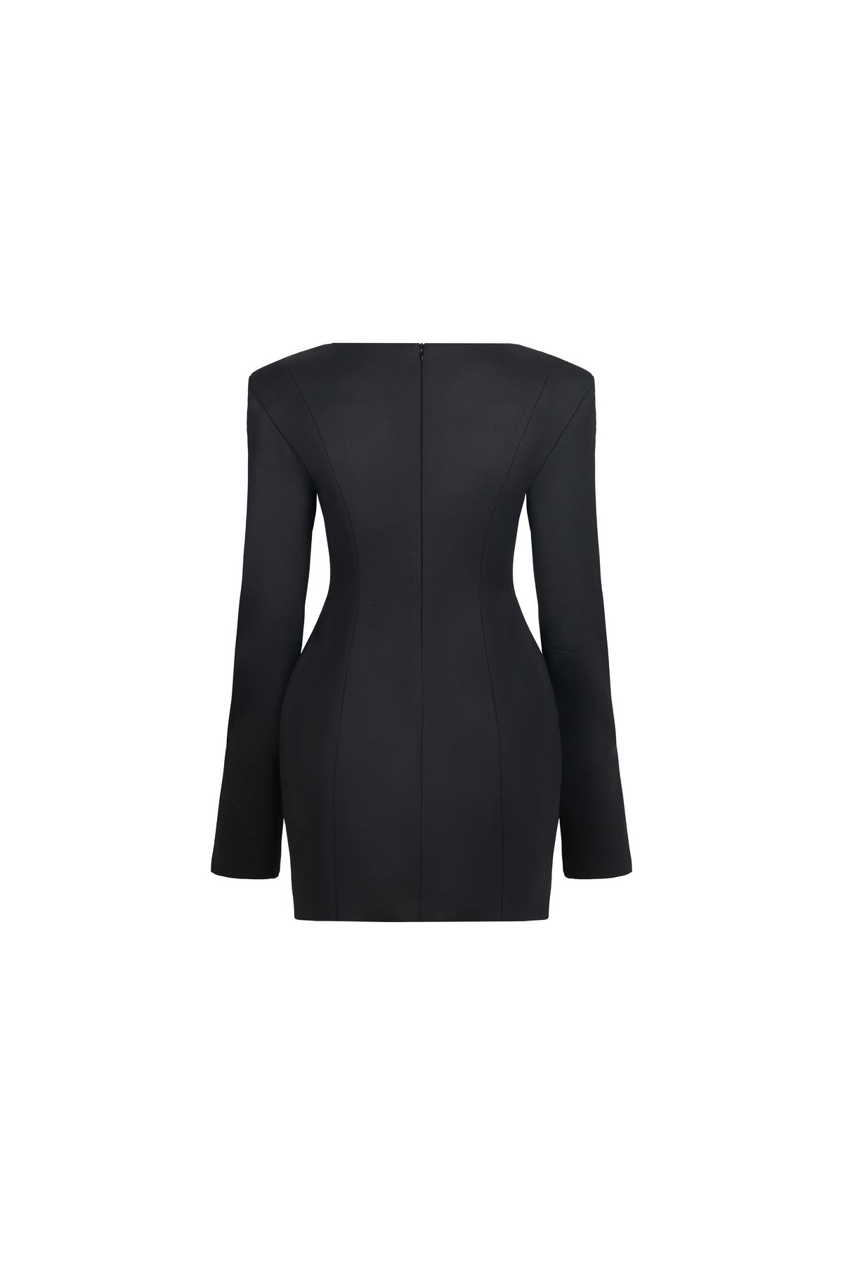 WOOL MINI PANNIER DRESS