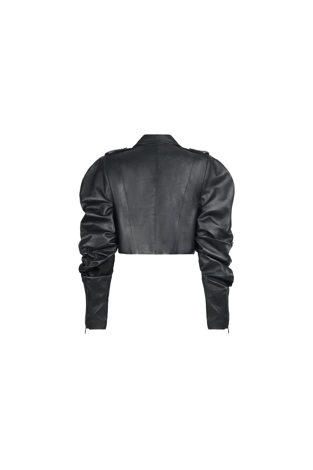 MEDUSA CROPPED LEATHER JACKET