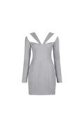 FALLING SLEEVES DRESS