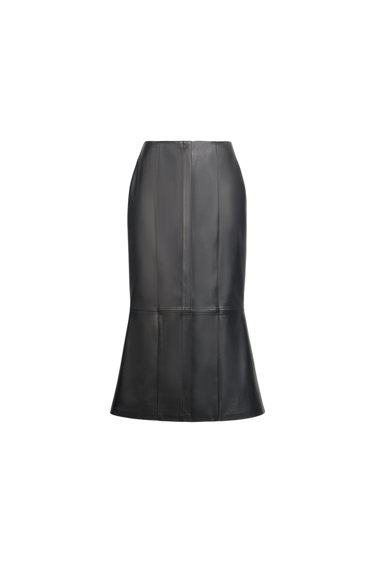 SCULPTED MIDI SKIRT