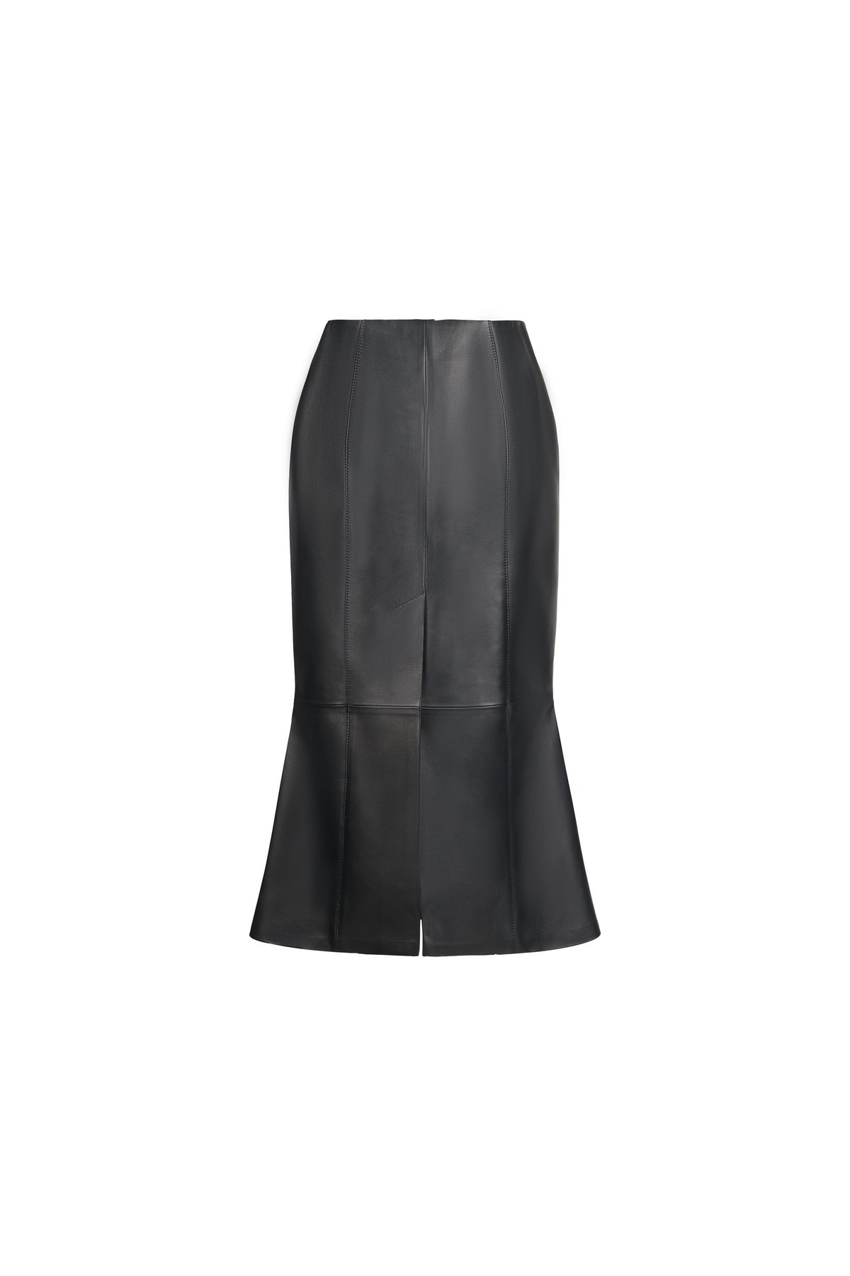 SCULPTED MIDI SKIRT