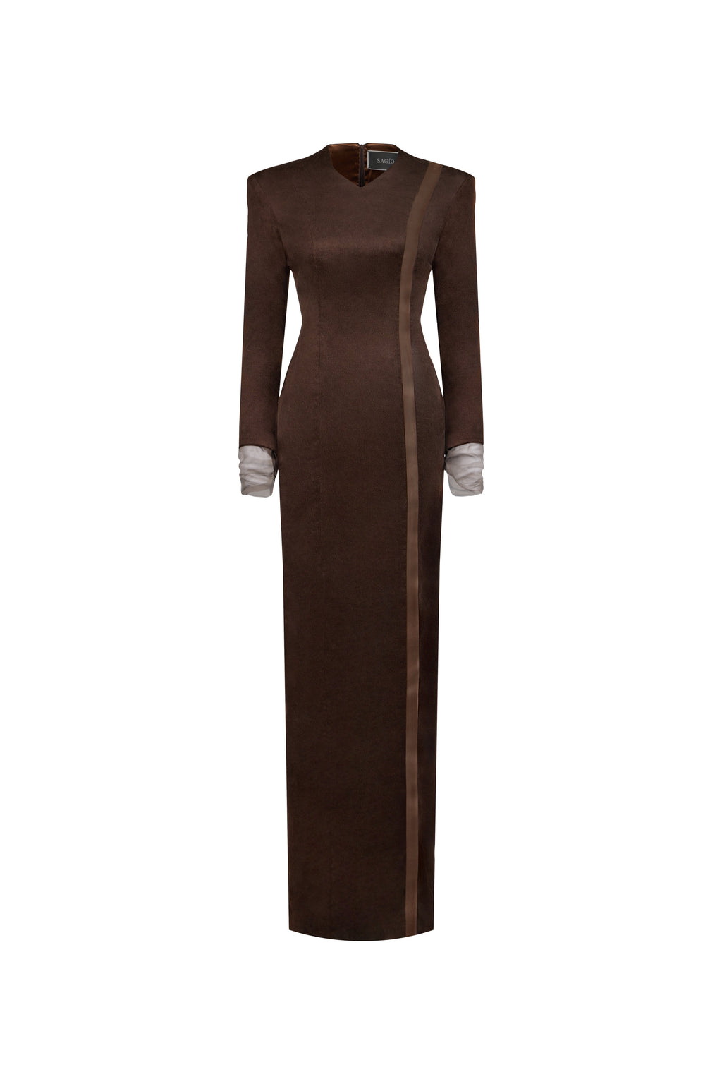PHILIPPINE DEMI-COUTURE HOSSZÚ RUHA