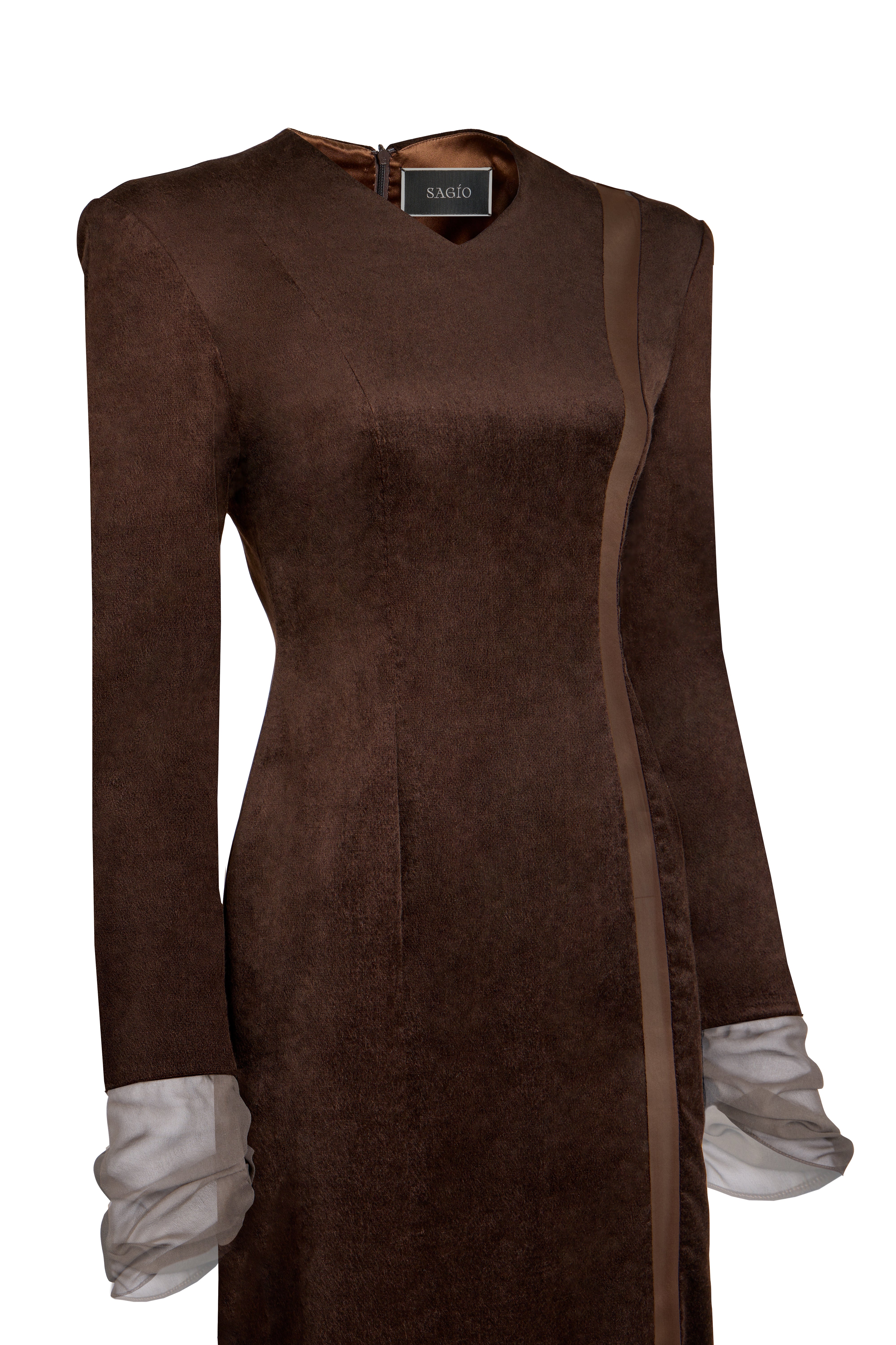ROBE LONGUE DEMI-COUTURE PHILIPPINE