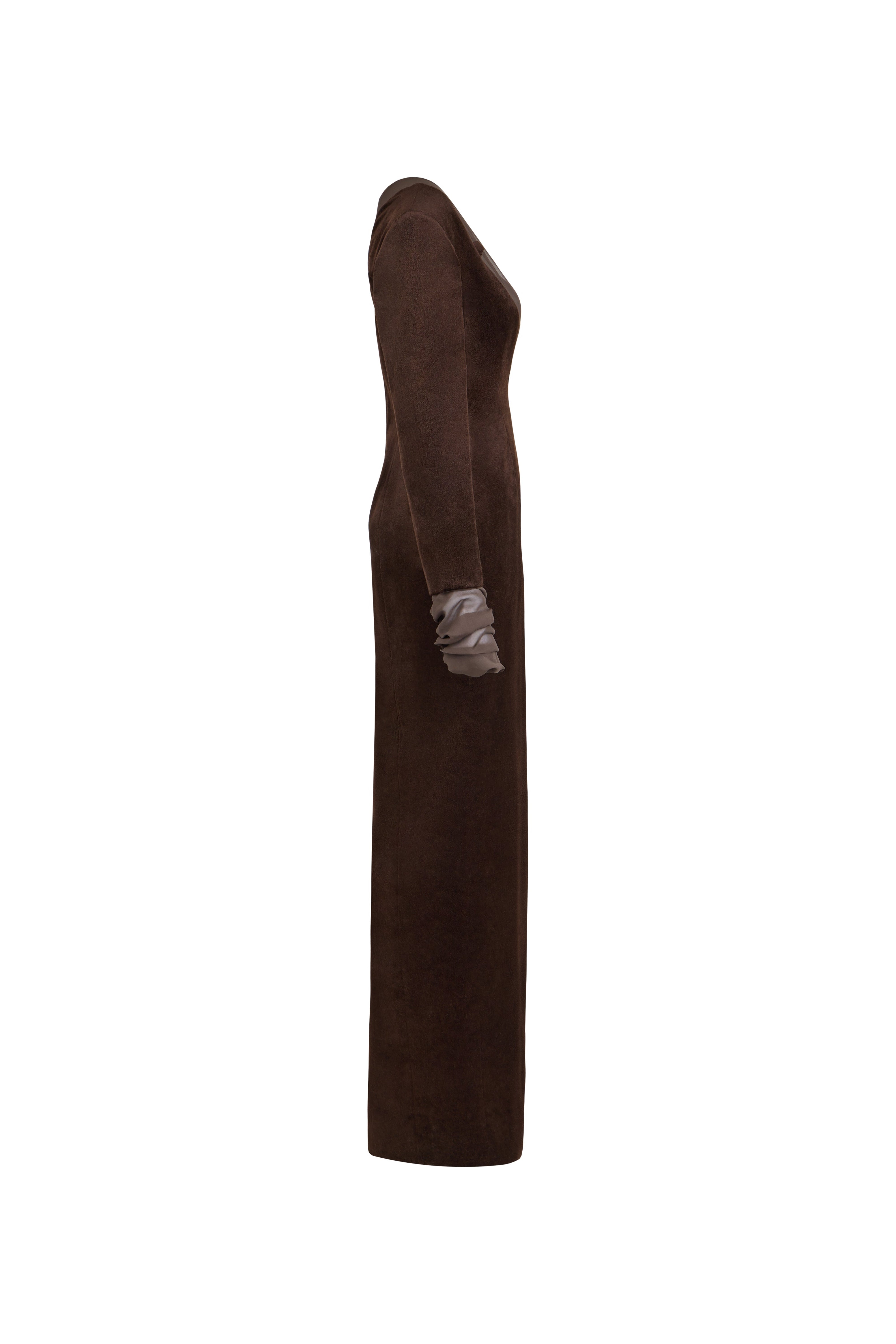 ROBE LONGUE WHITNEY DEMI COUTURE