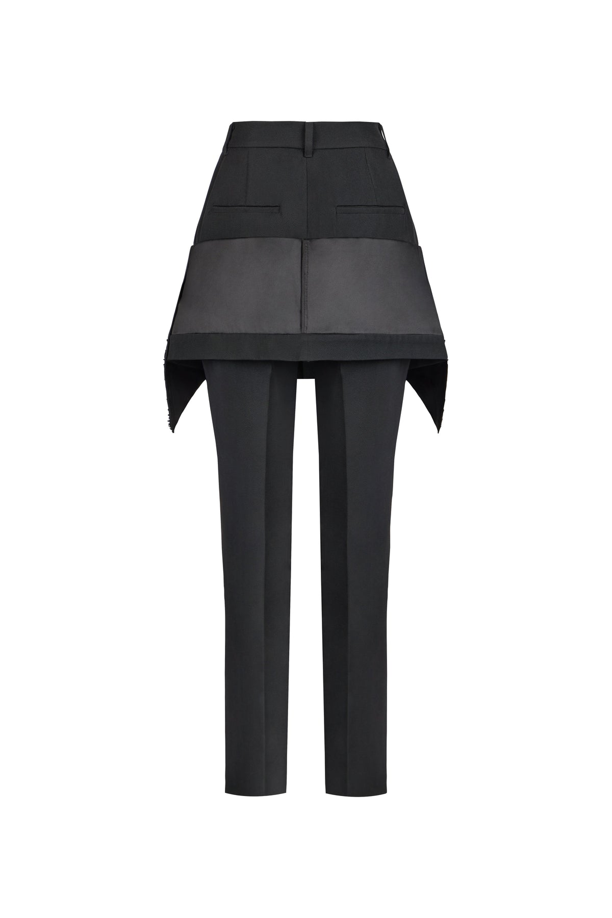 CORSET ET PANTALON TOMBANT AVEC BRODERIES