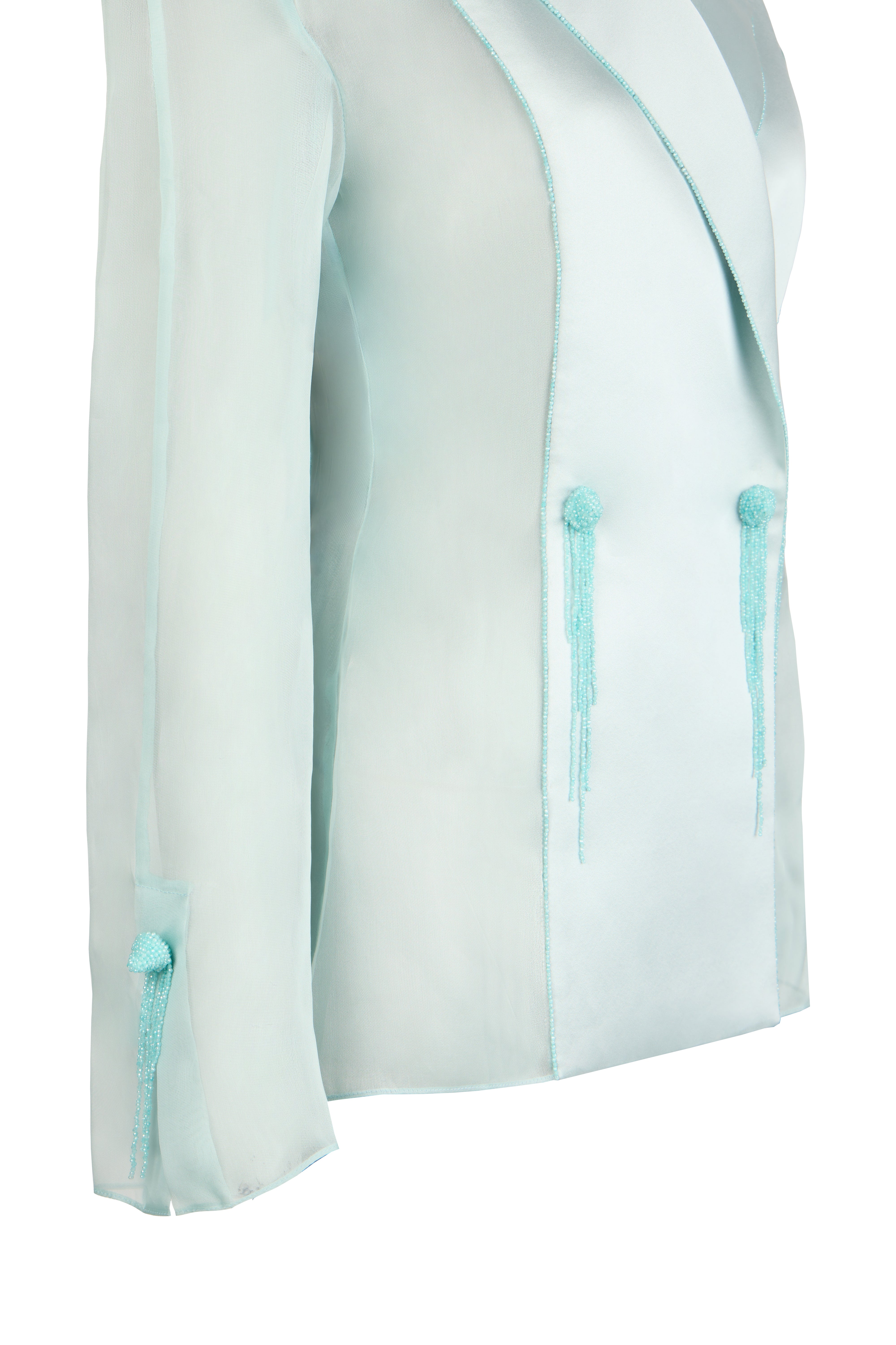 GIACCA DOPPIO PETTO IN ORGANZA