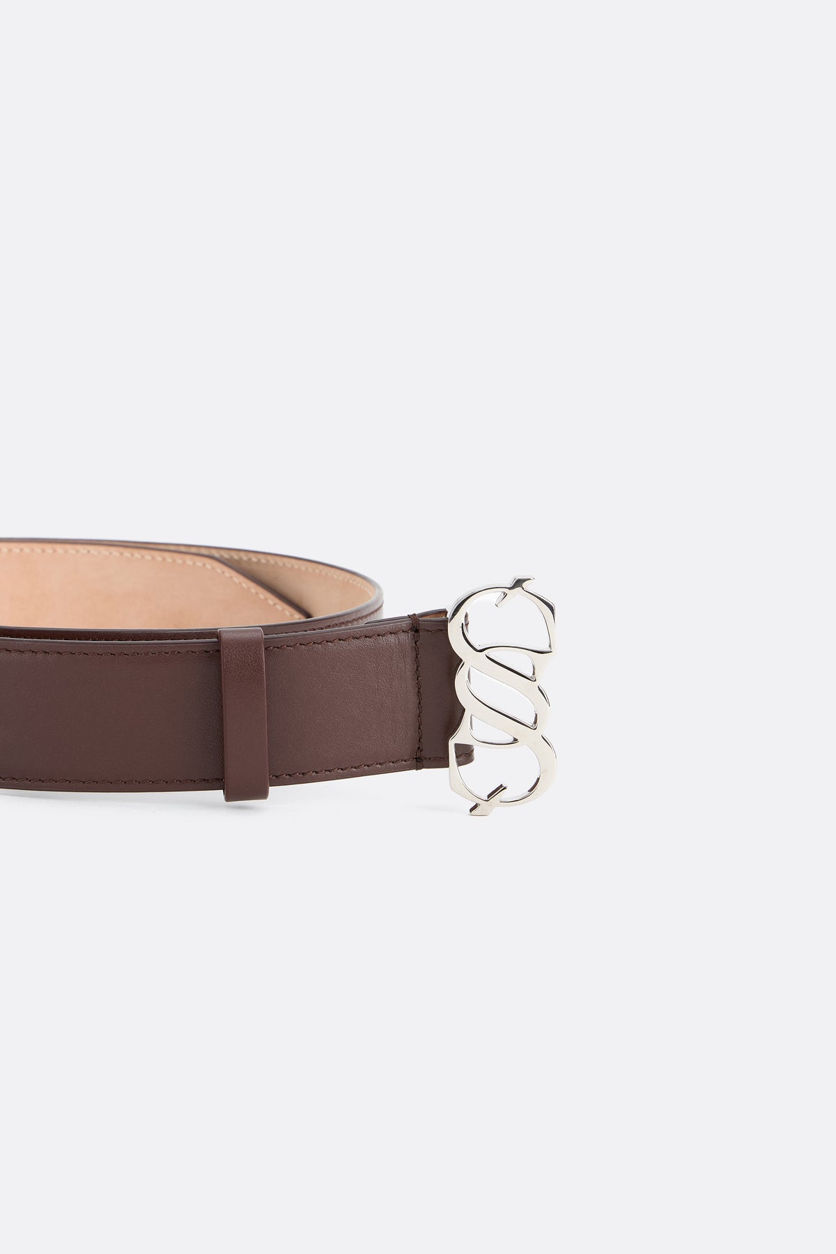 CINTURA MONOGRAM CON LOGO IN EVIDENZA