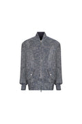 OVERSIZED MESH BOMBER
