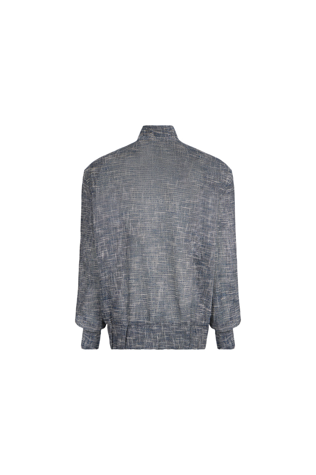 OVERSIZED MESH BOMBER