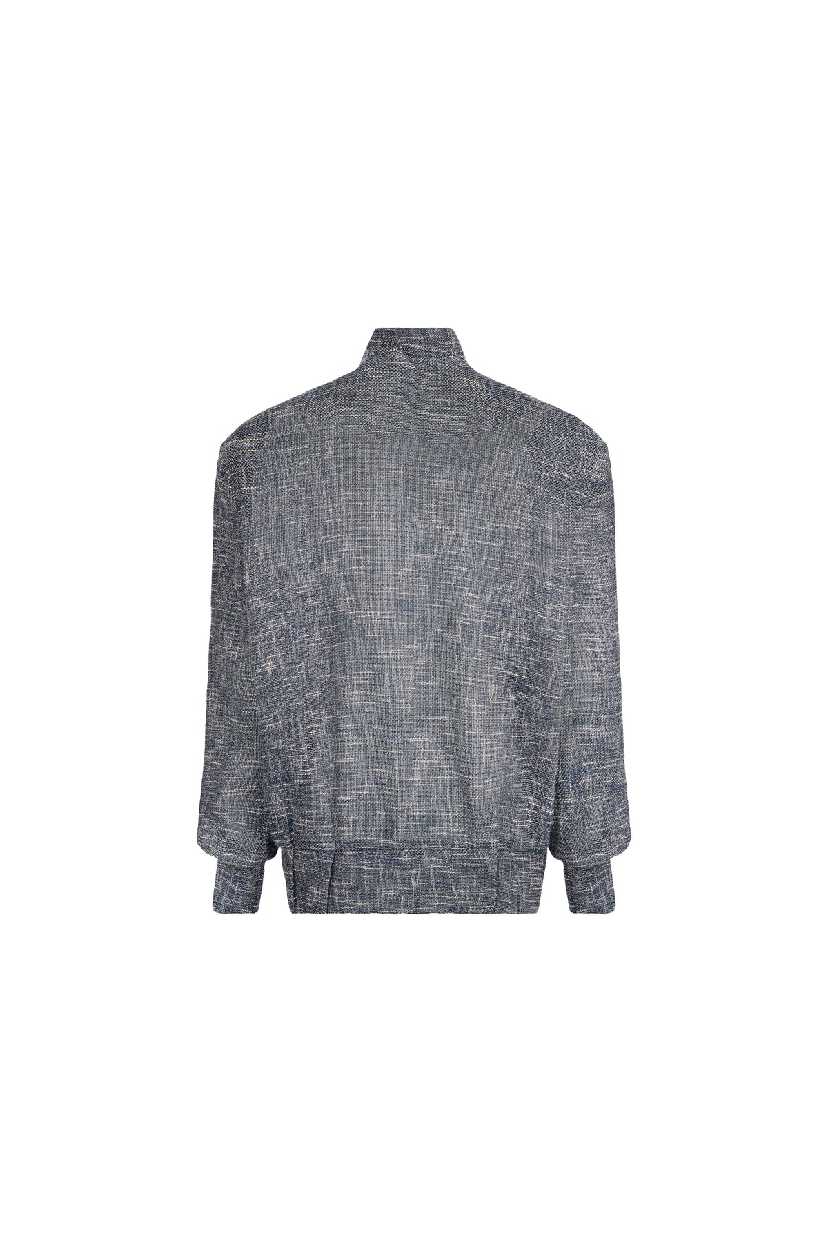 OVERSIZED MESH BOMBER