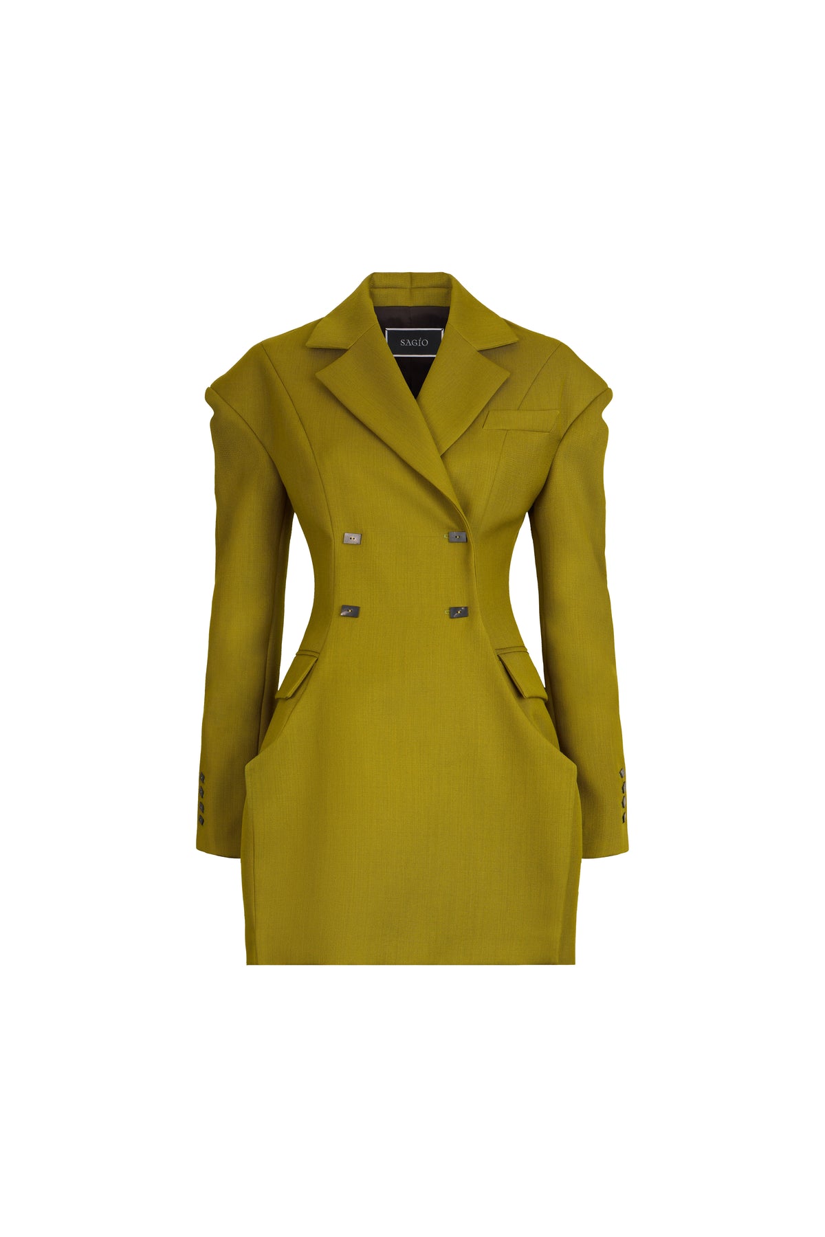 PANNIER DOUBLE-BREASTED DRESS