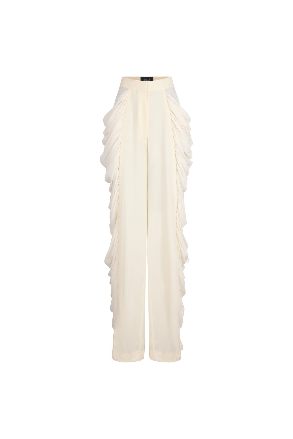 SILK FOLDS TROUSERS