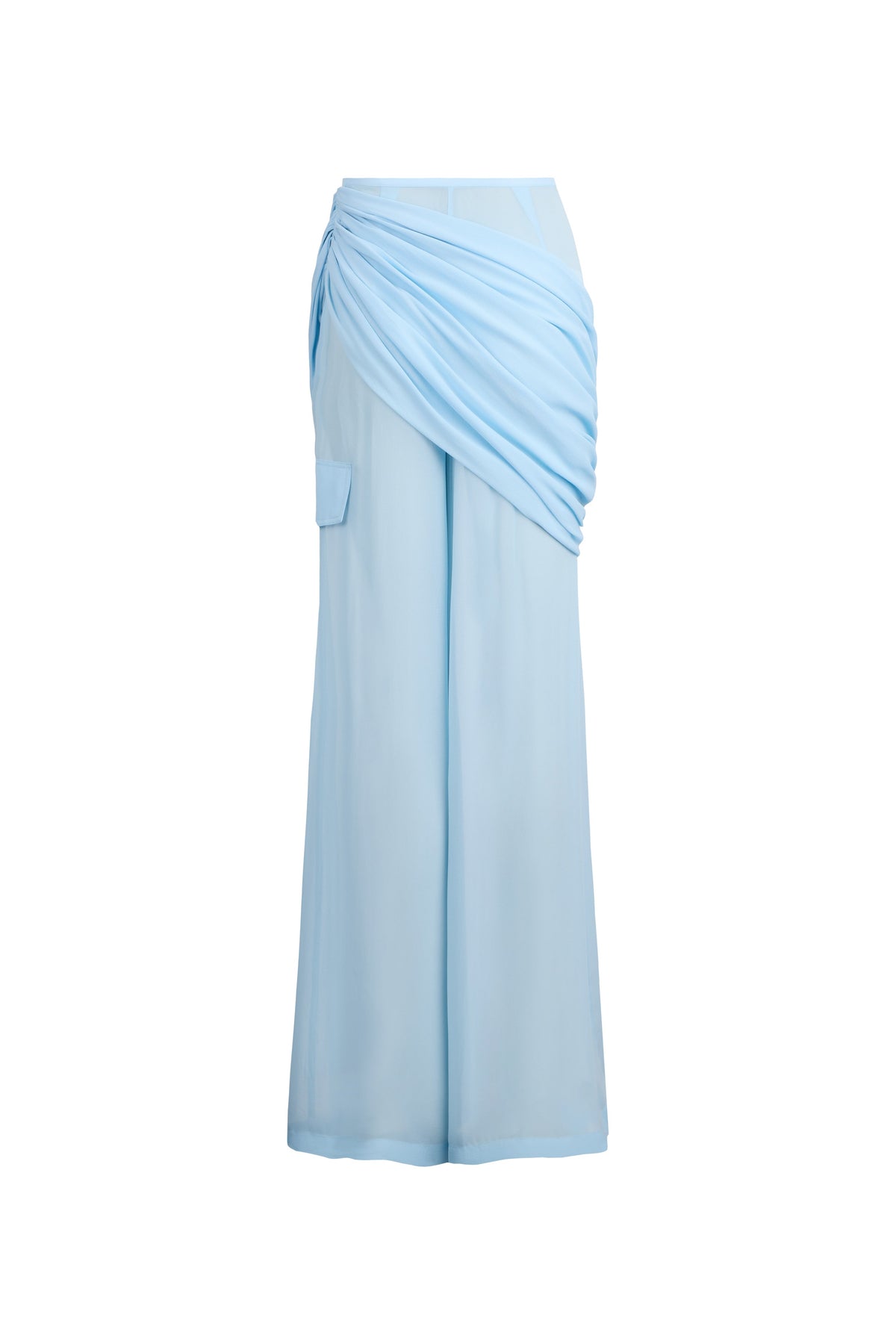 TRANSPARENT PALLA TROUSERS