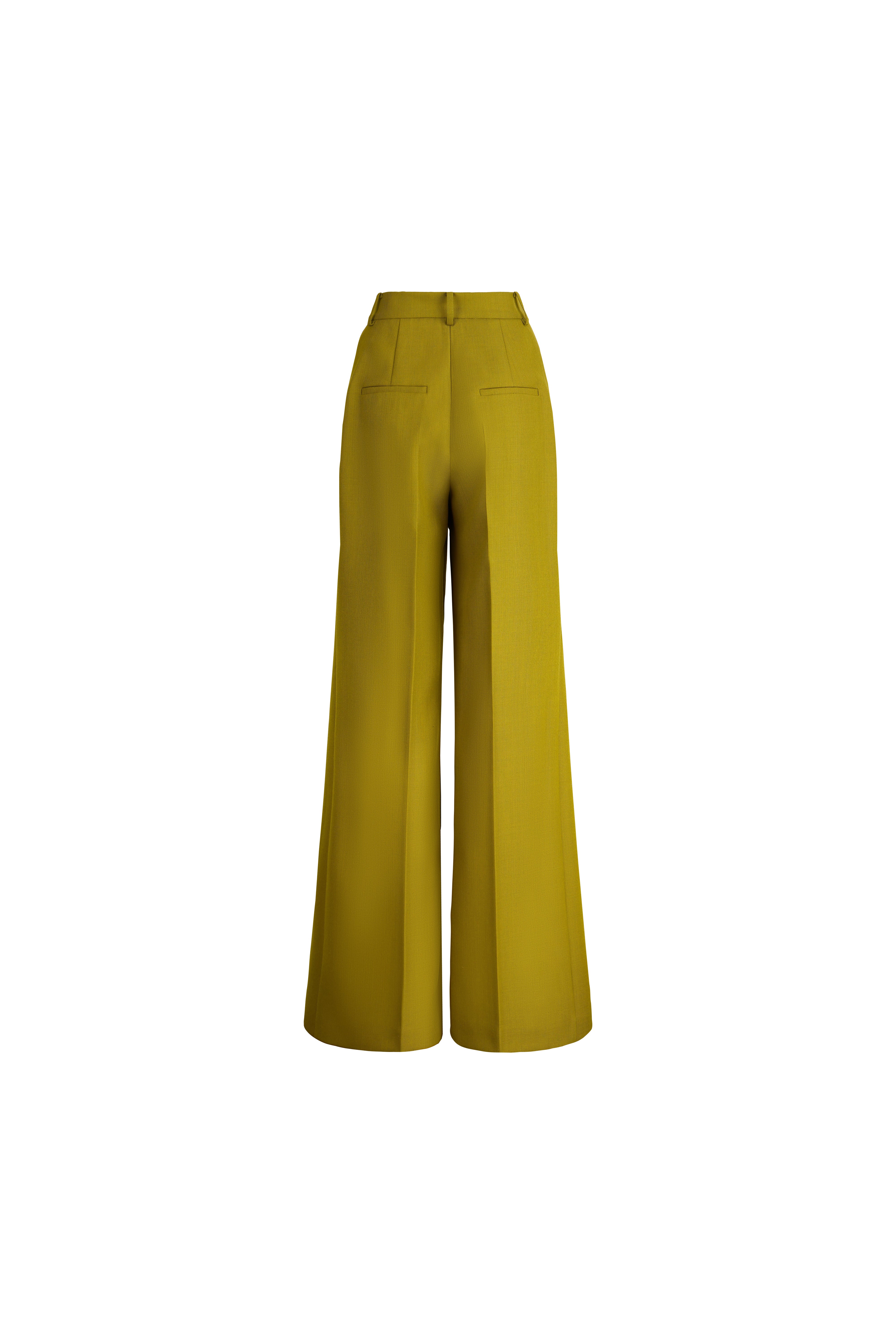 PALAZZO CREASED TROUSERS