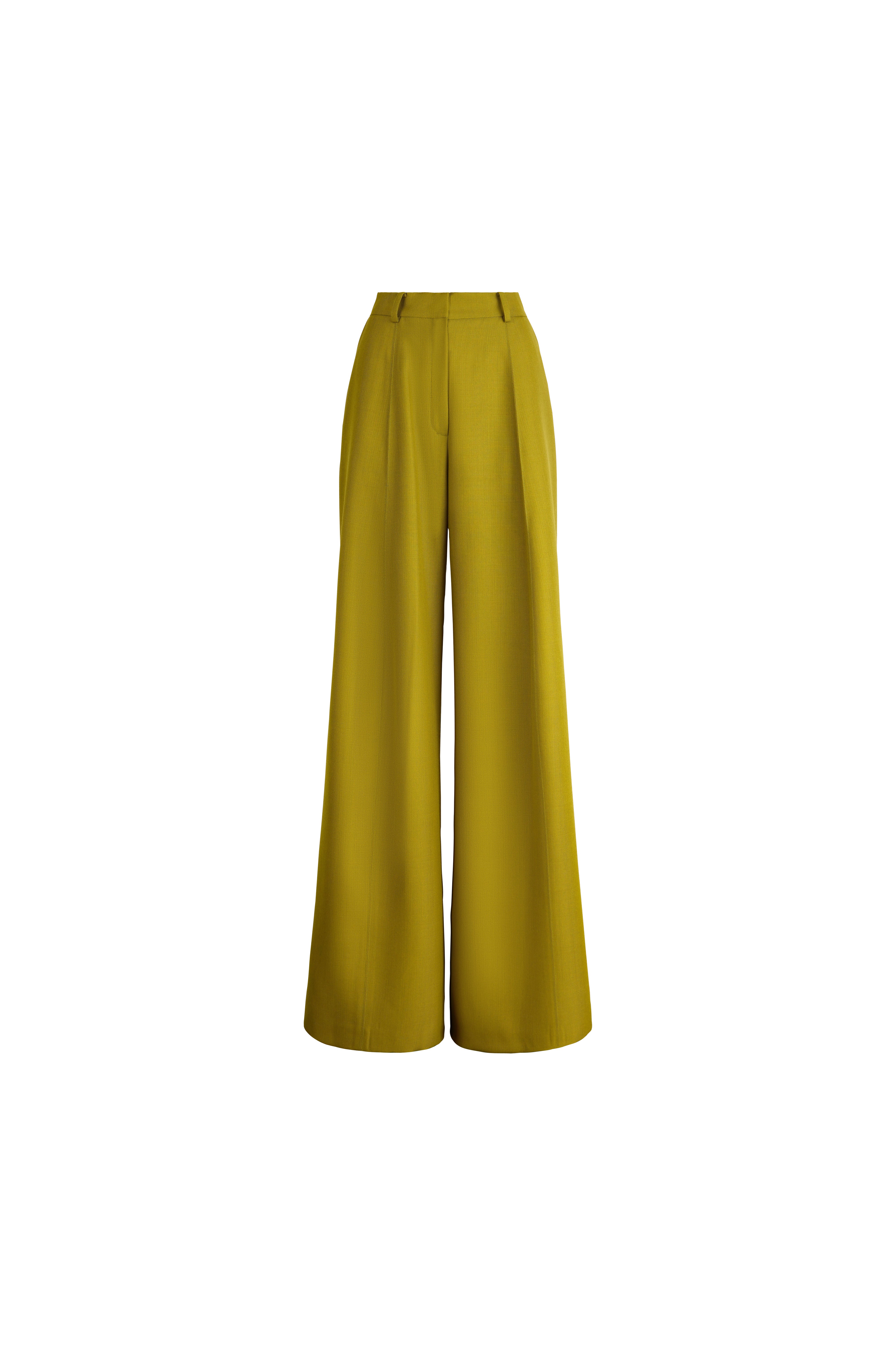 PALAZZO CREASED TROUSERS