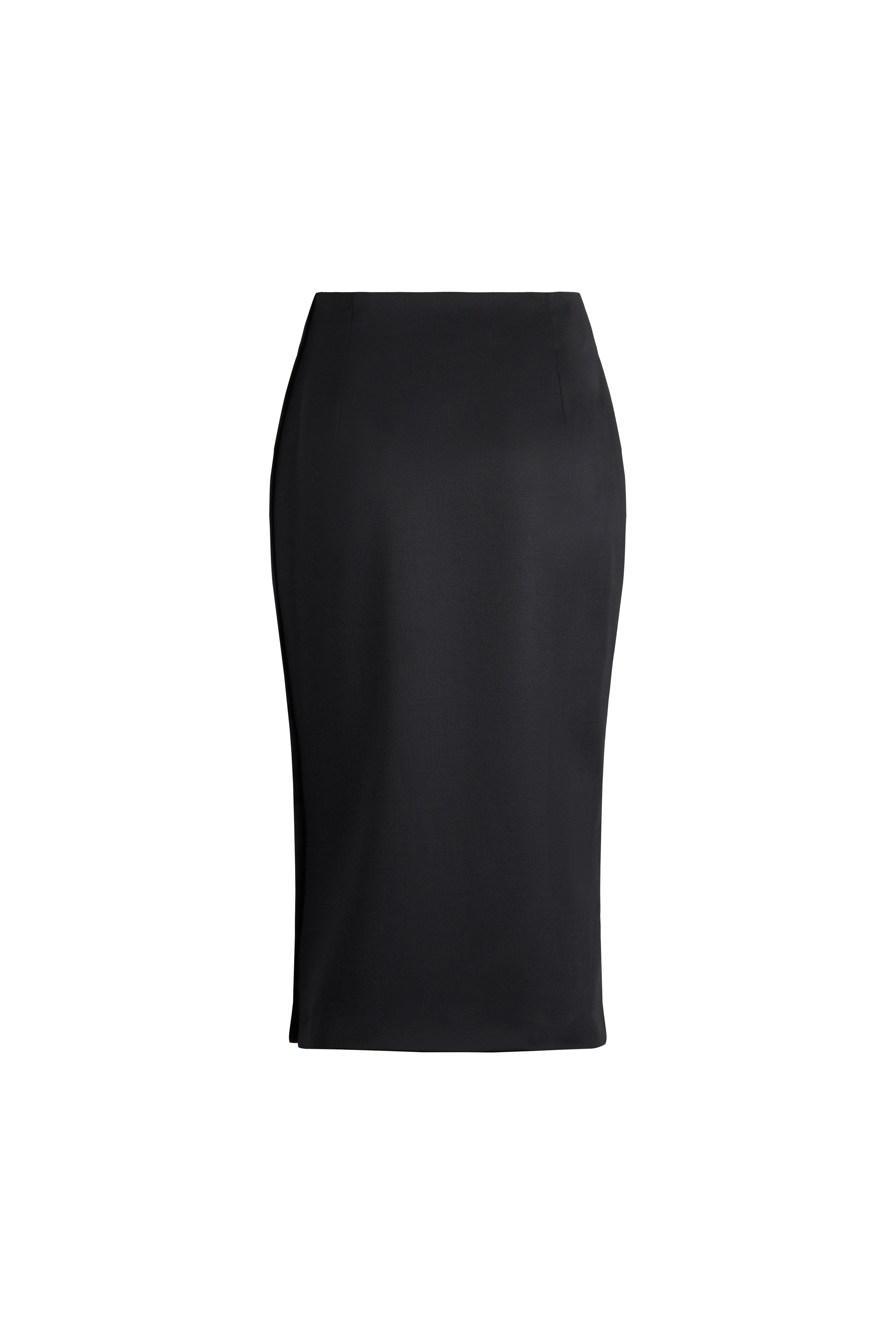 PLACKET OFFICE SKIRT