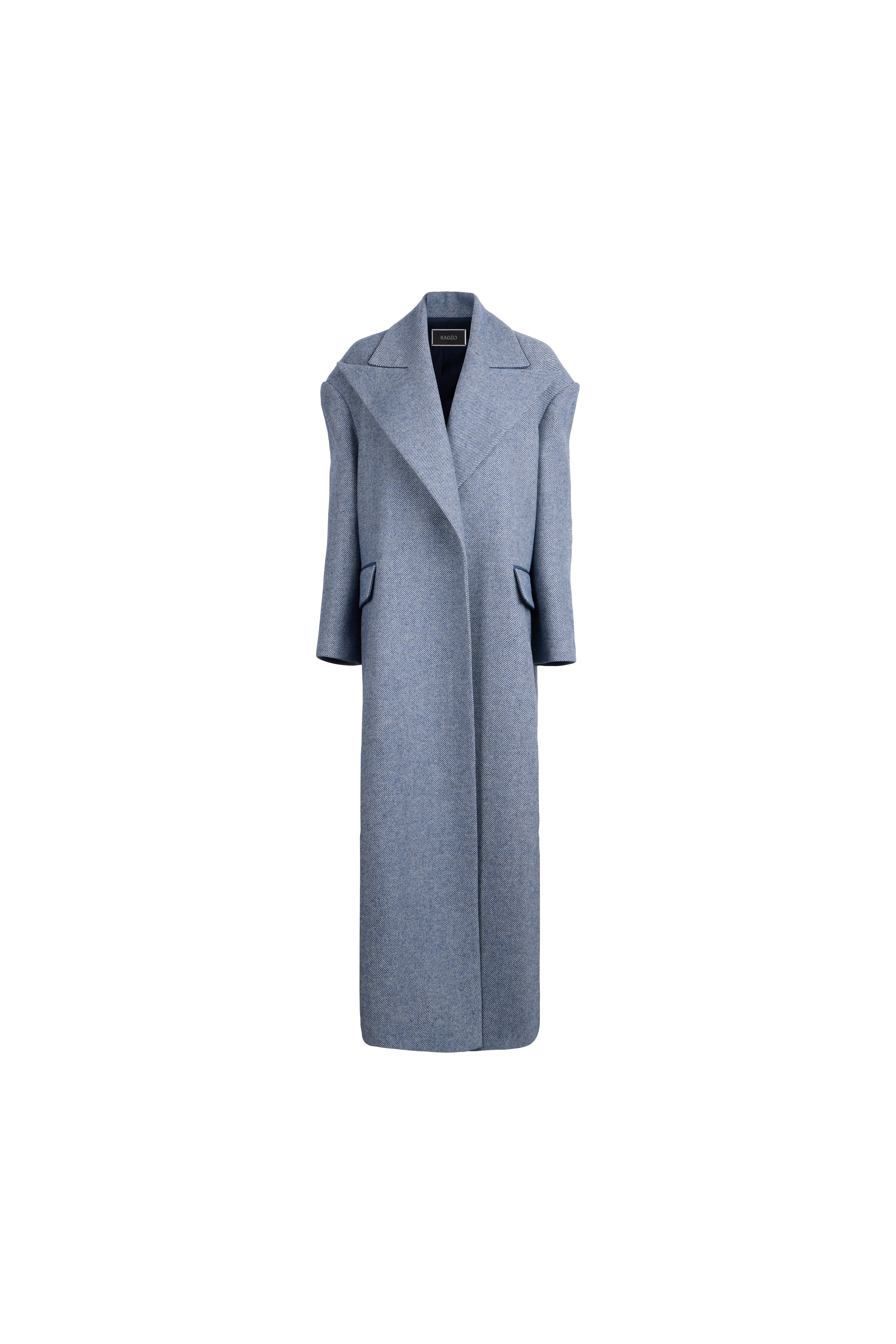 OVERSIZED DOUBLE-BREASTED COAT