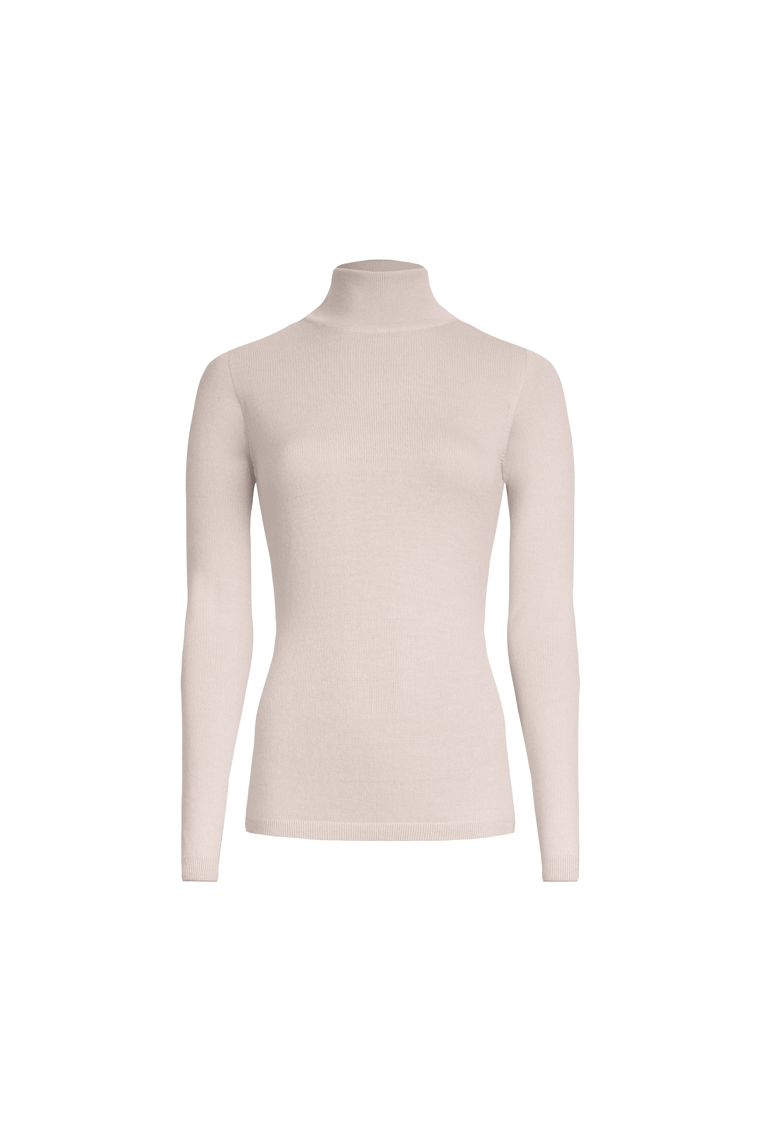 CLASSIC TURTLENECK IN BEIGE