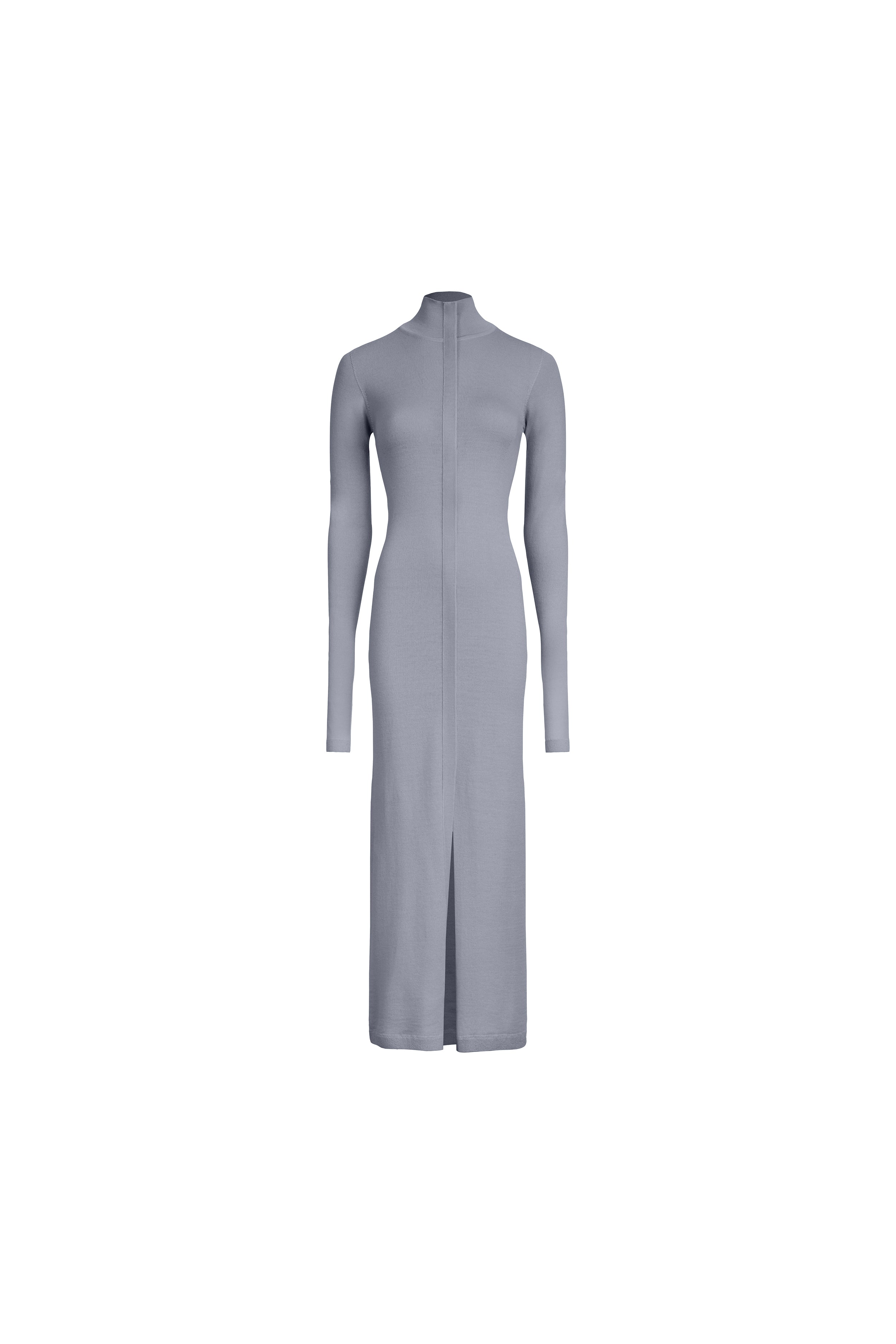 ROBE PLANKET À COL ROULÉ GRIS