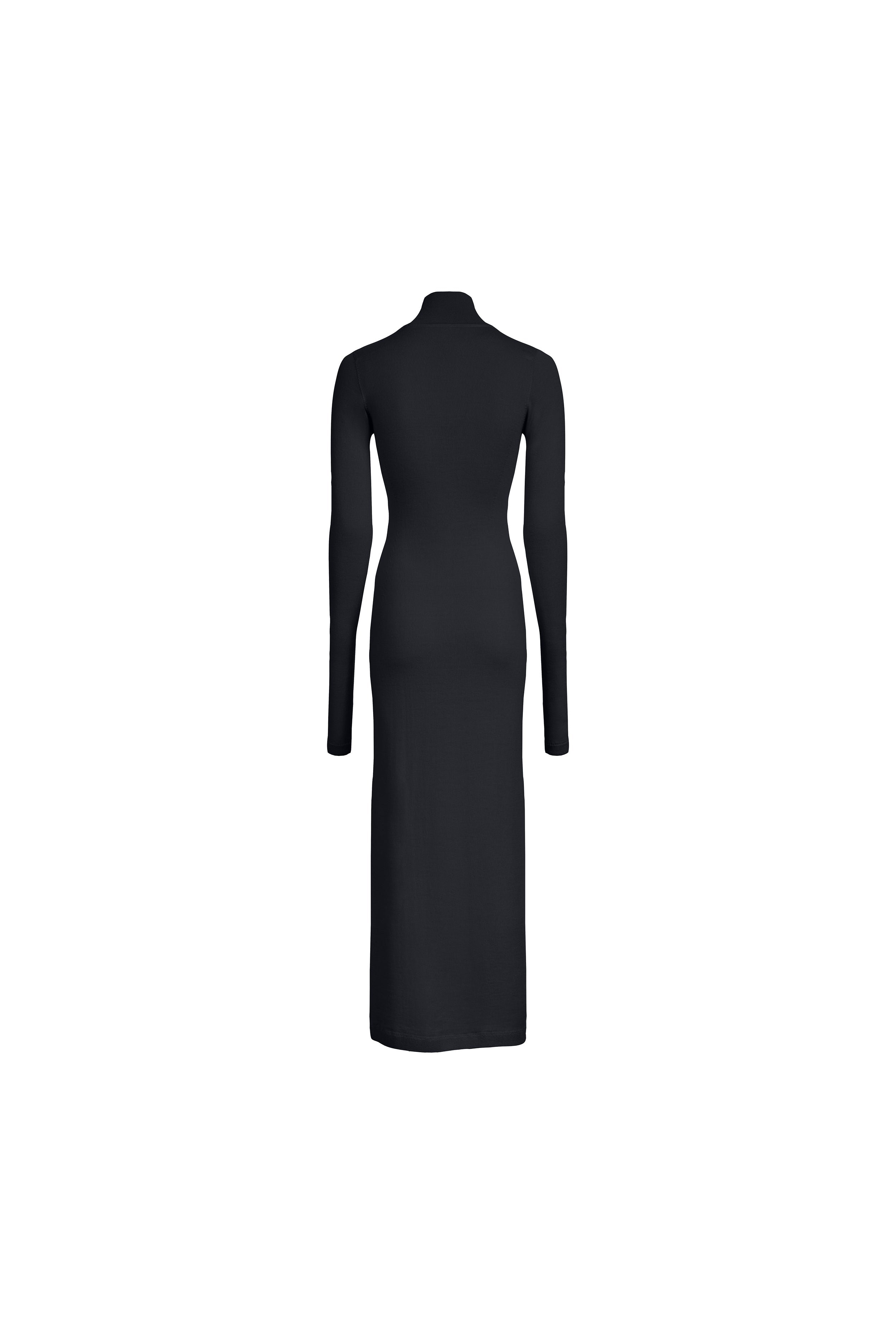 Robe à col roulé Planket noire