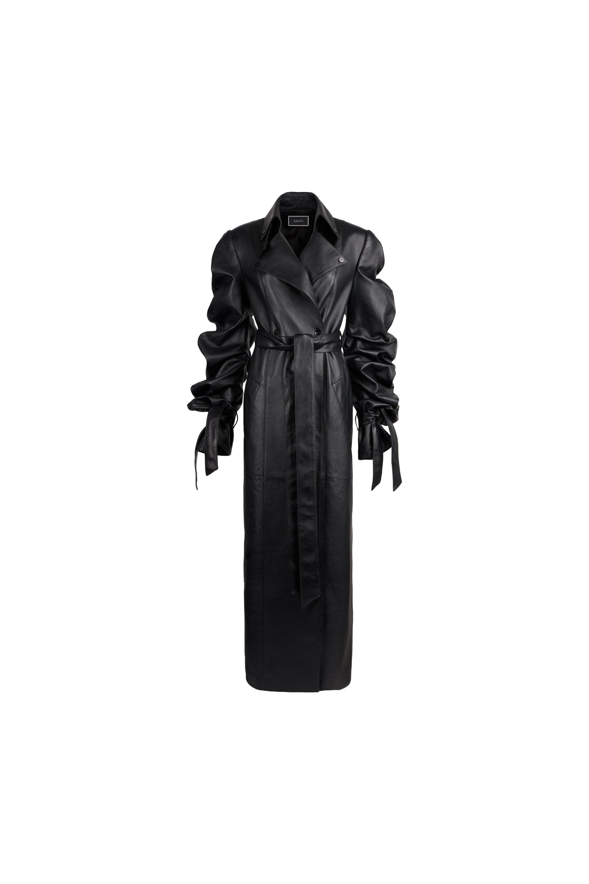 MEDUSA LEATHER TRENCH
