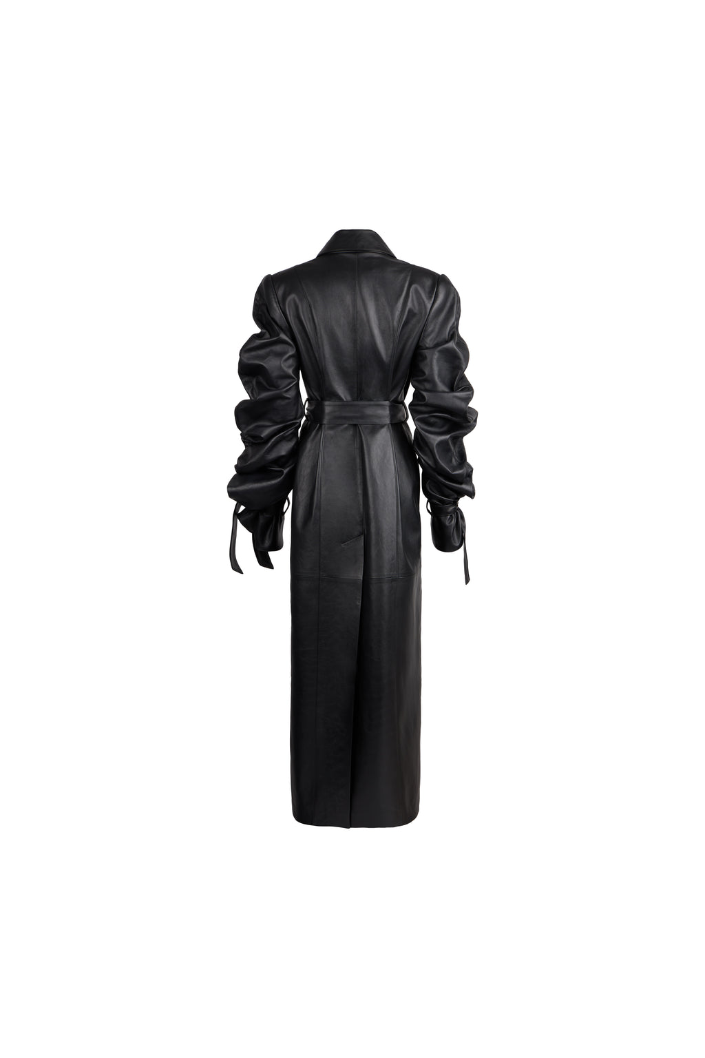 MEDUSA LEATHER TRENCH