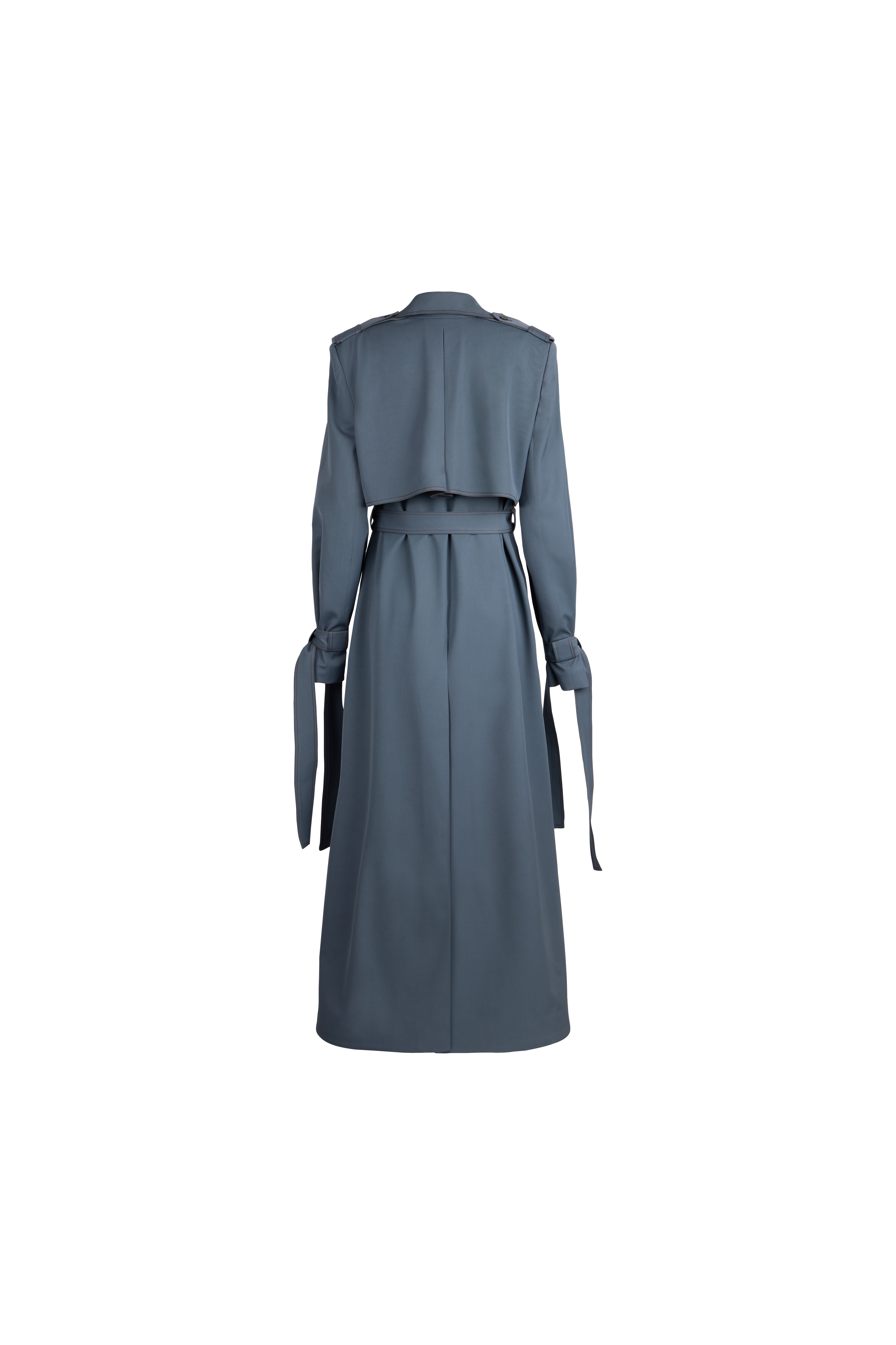 DOUBLE-BREASTED TRENCH COAT