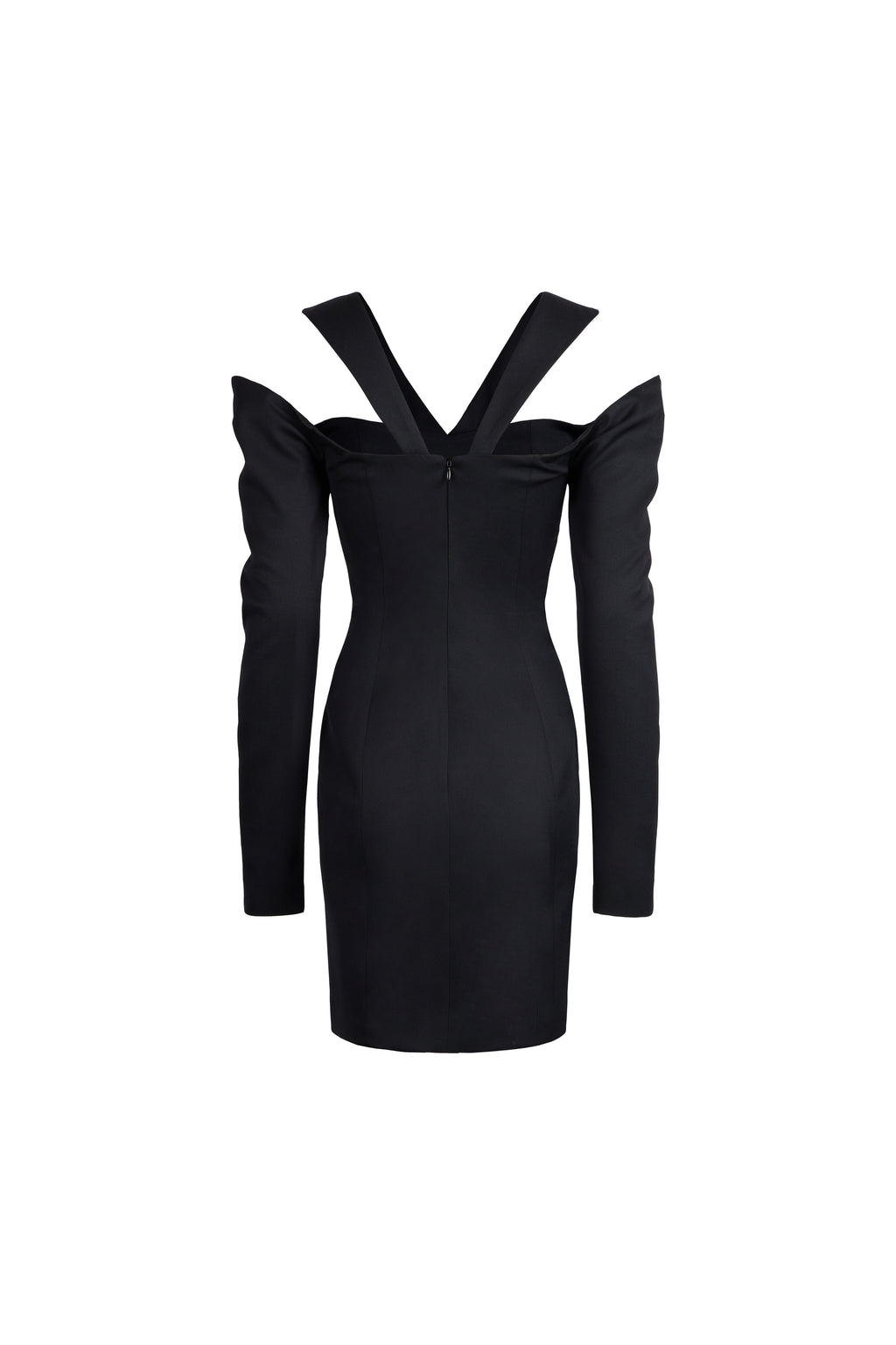 FALLING SLEEVES DRESS