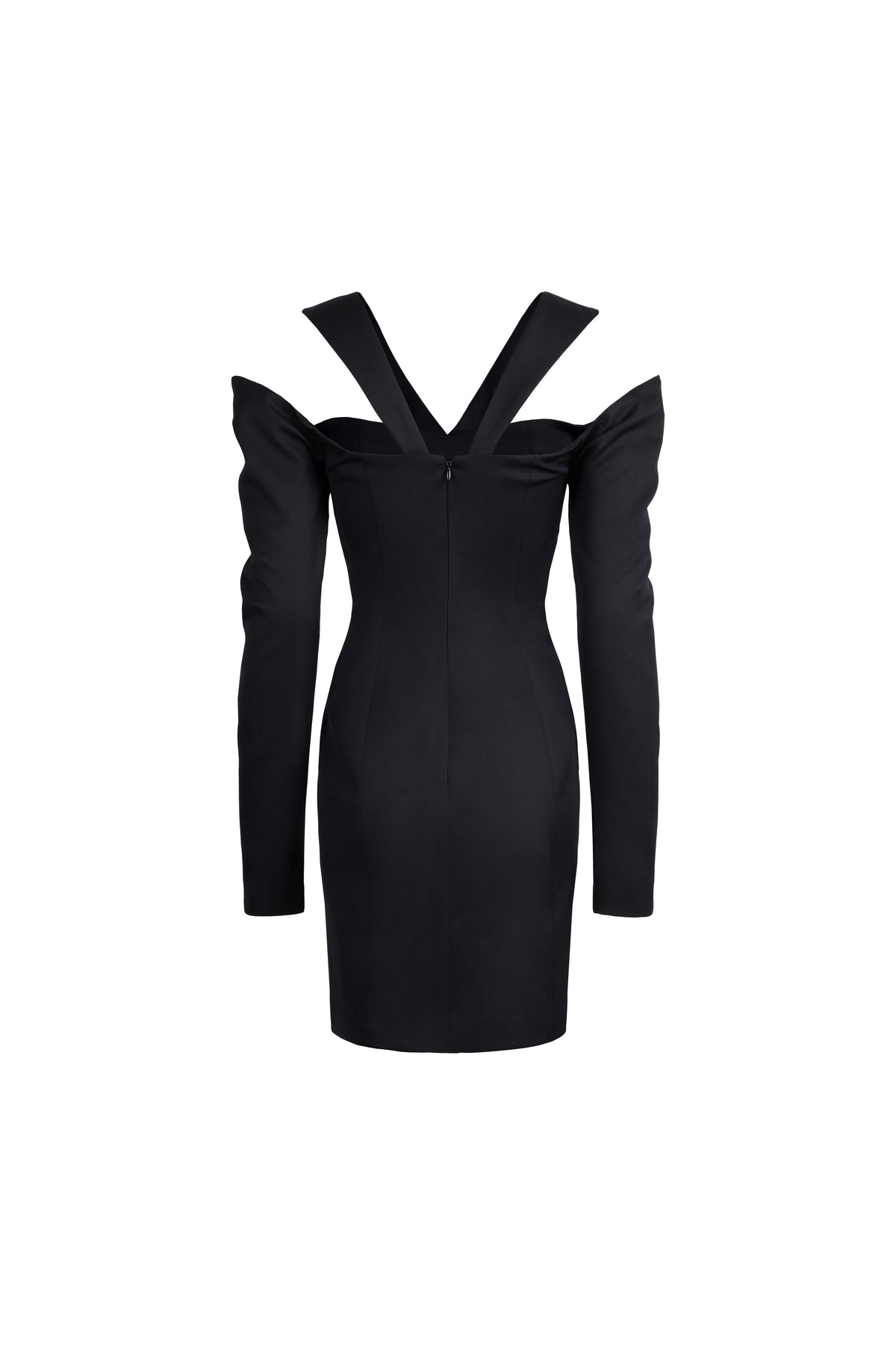 FALLING SLEEVES DRESS