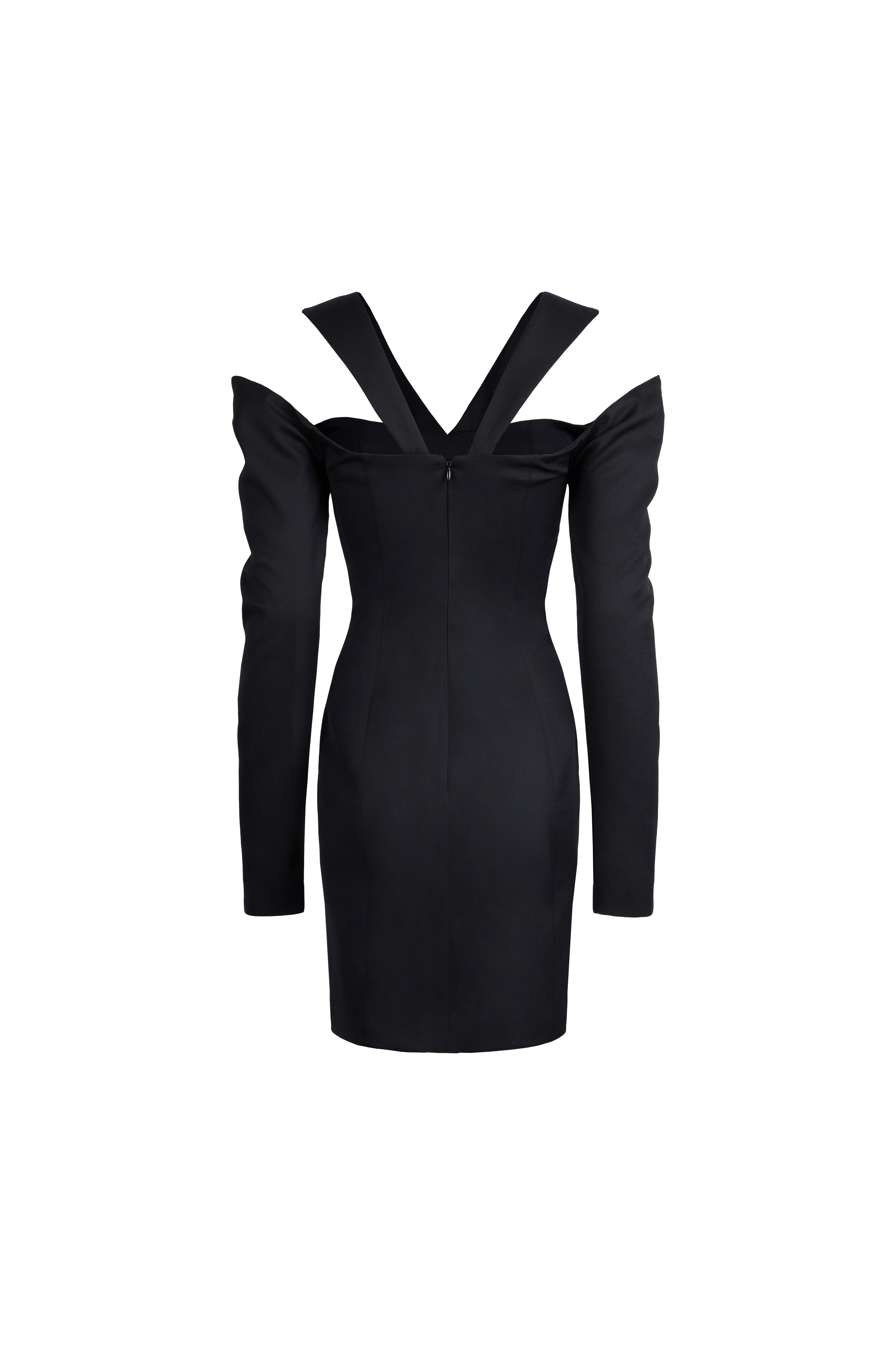FALLING SLEEVES DRESS